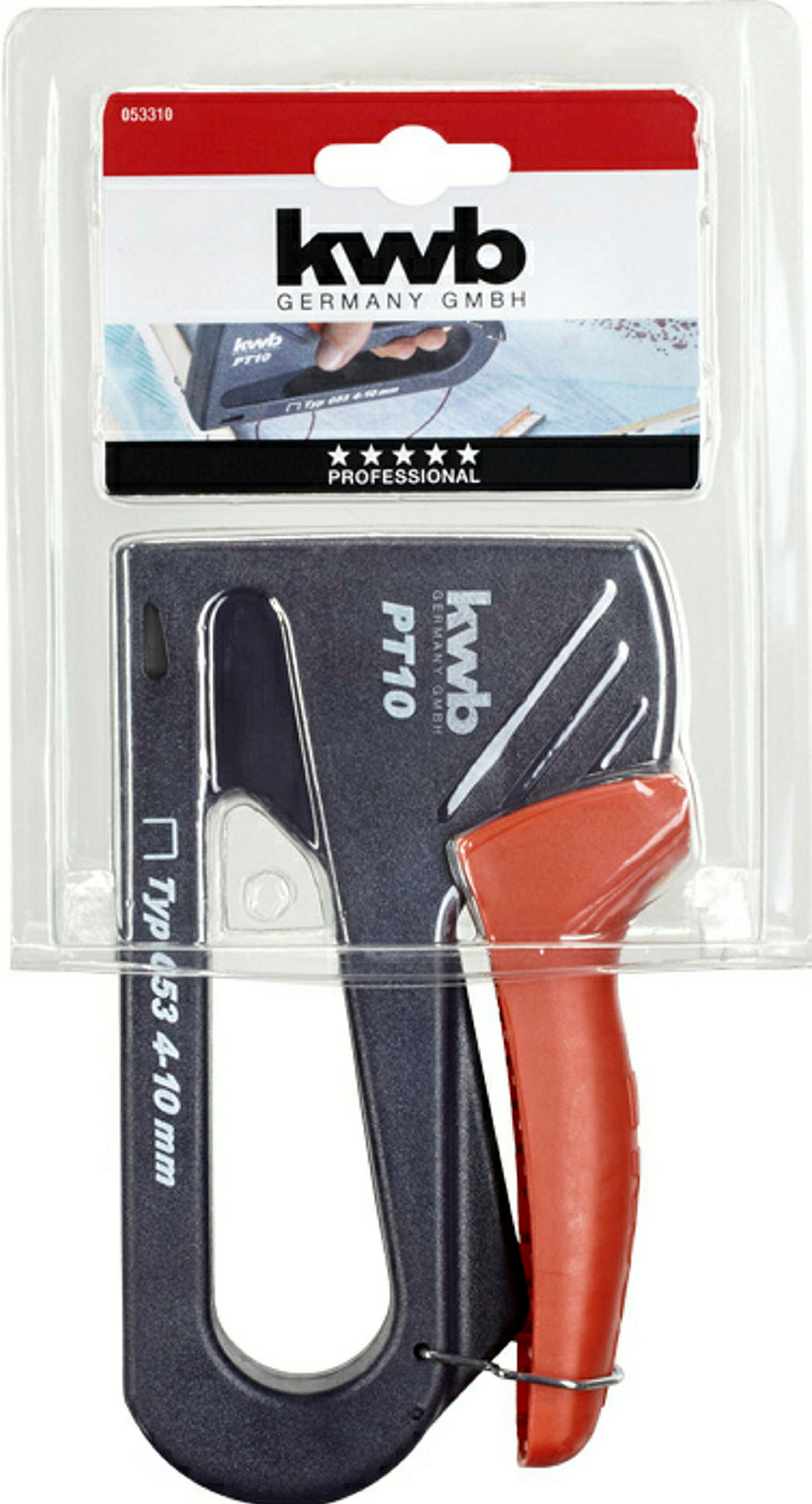 BLUE TACK PT 10, Profi-Handtacker