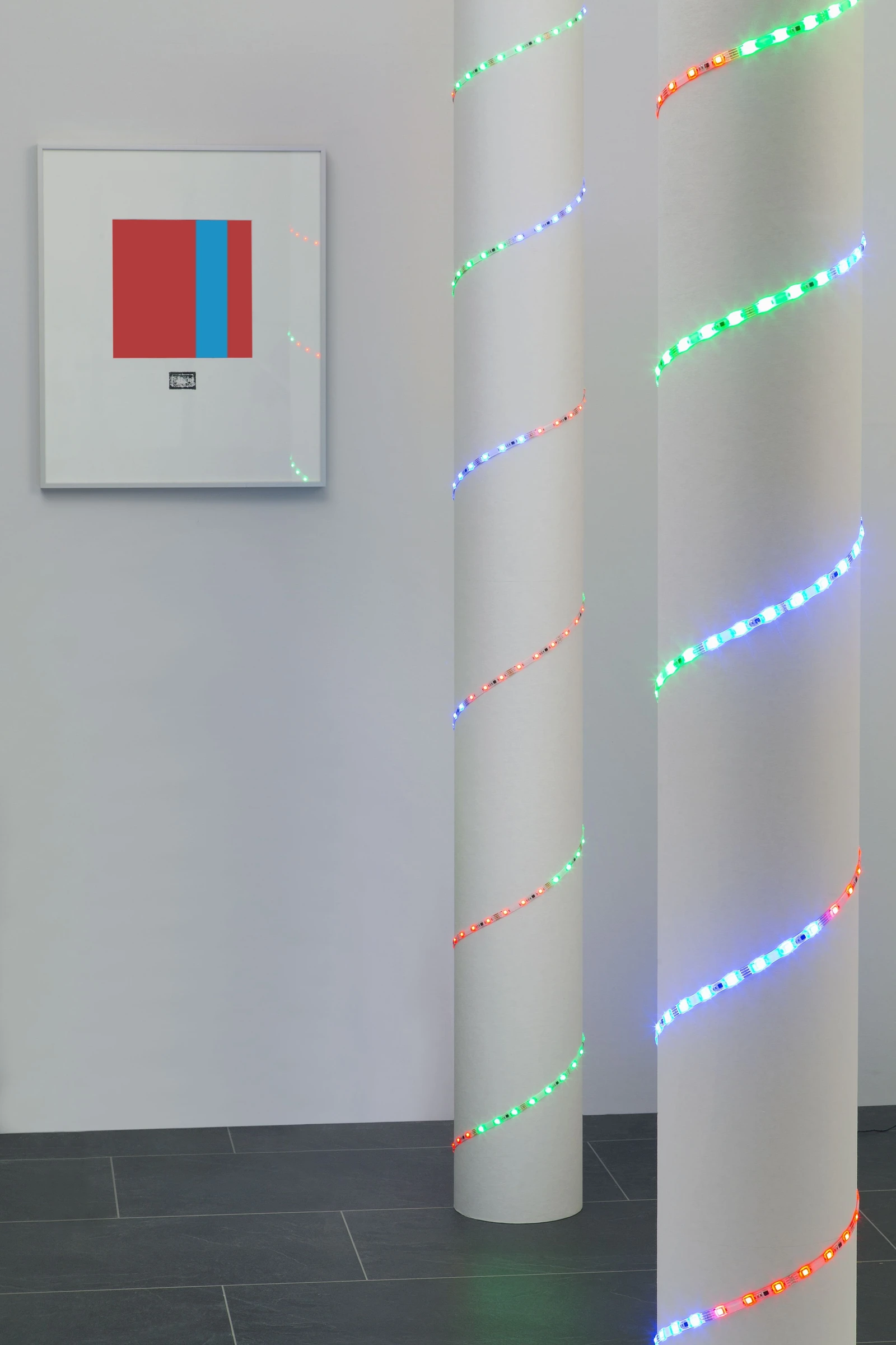 RGB-LED Flexband, weiß, 150xRGB-LED/0,12W