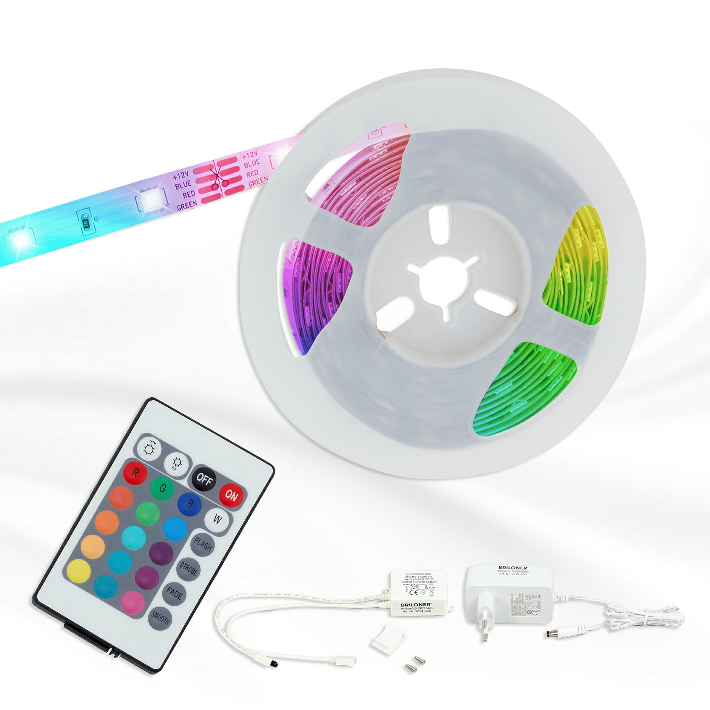 RGB-LED-Band, 10m, 300xRGB-LED