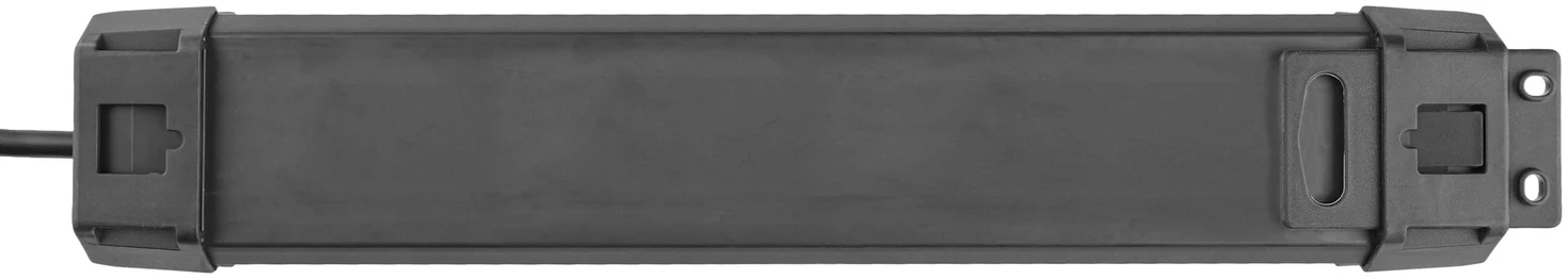 Premium-Line 6fach schwarz *DE* 3m H05VV-F3G15 mit Schalter