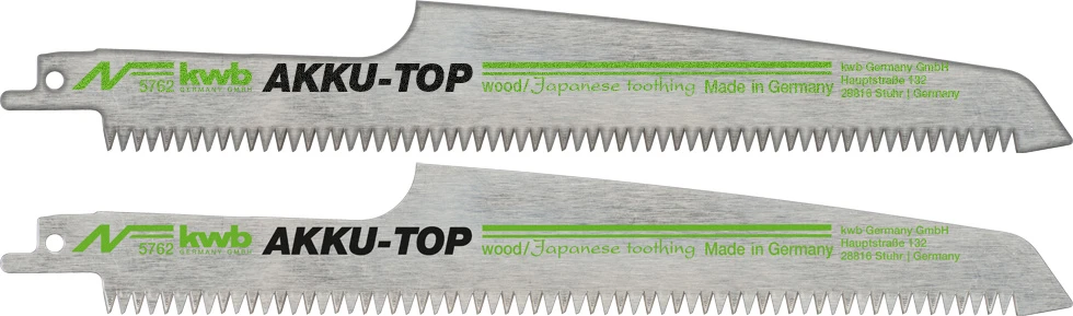 Säbelsägeblatt, mit Japanzahnung, Holzbearbeitung, HCS, 2 x fein