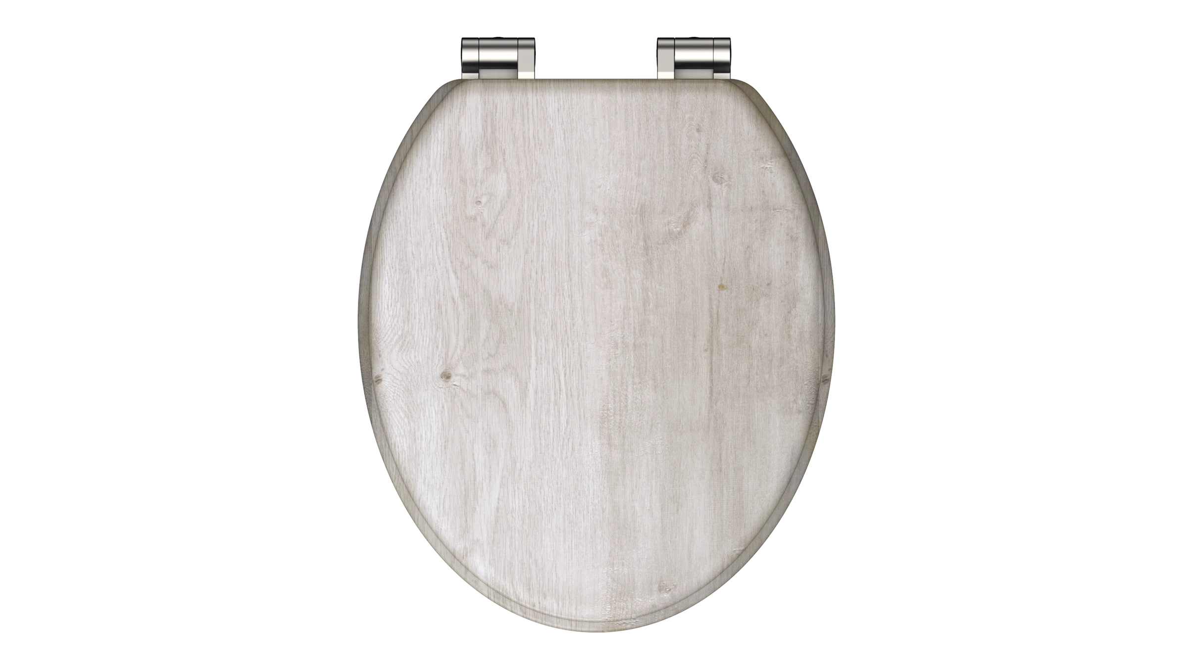 MDF WC-Sitz LIGHT WOOD, mit Absenkautomatik