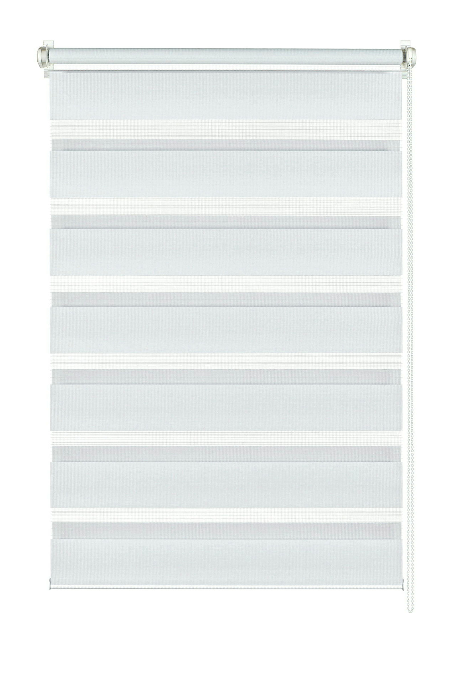 EASYFIX Doppelrollo, ohne Bohren, weiß, 90x220 cm