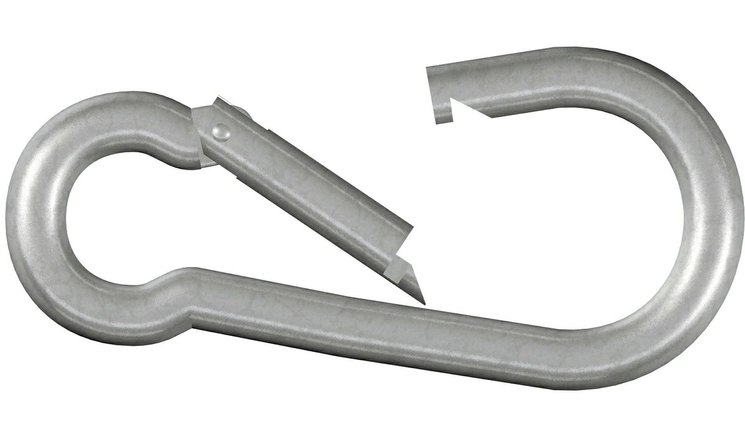 Karabinerhaken (SB-Box), 4 mm, Tragkr. 10 kg
