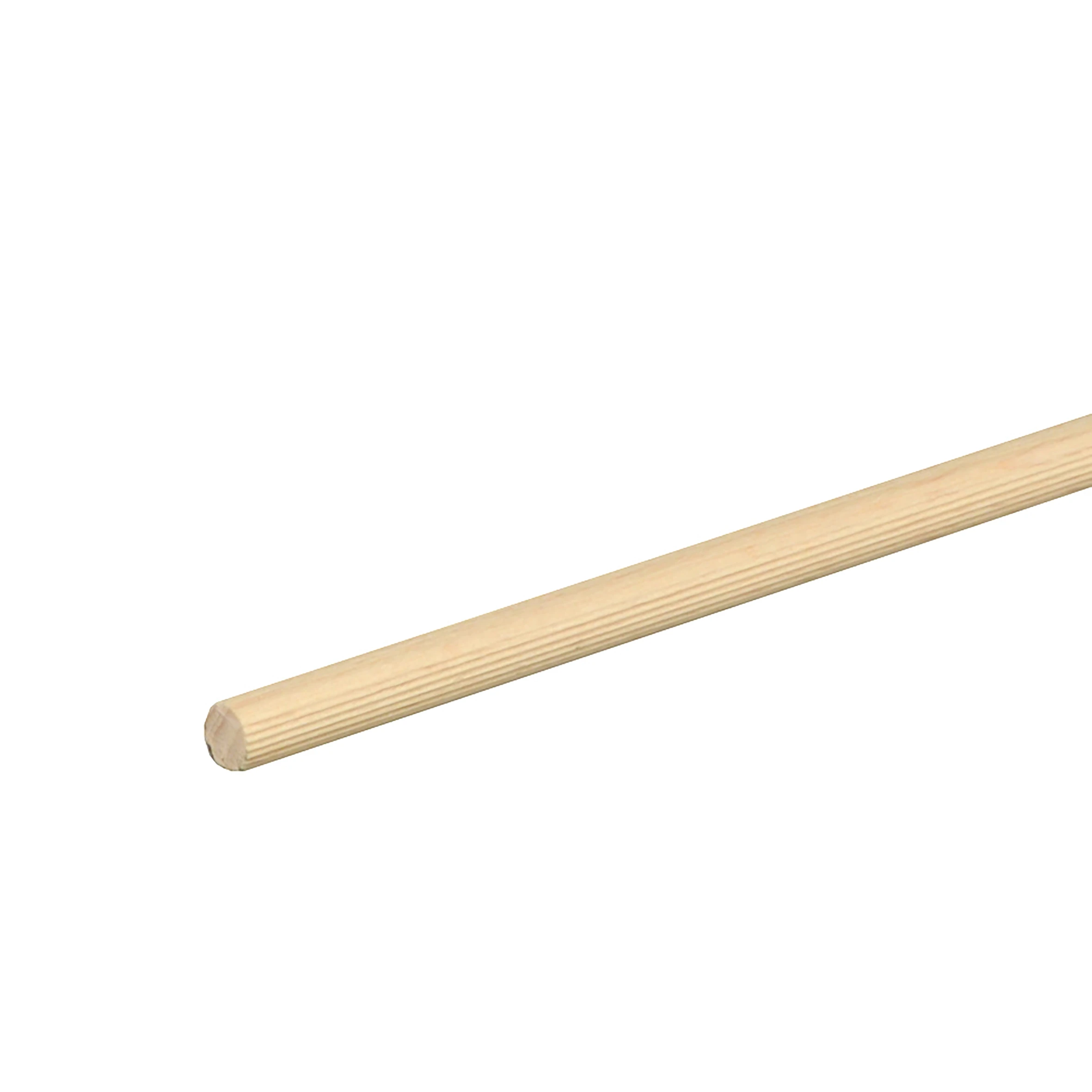 Buche, Rundstab gerillt 08 mm, 100 cm