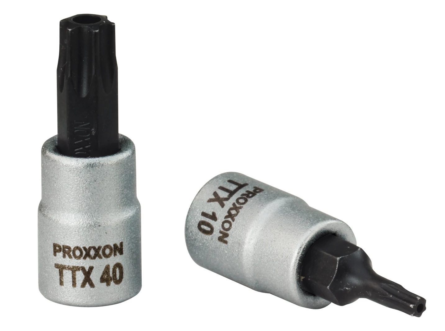 PROXXON-1/4'' TTX-Einsatz T 40 mit Stirnbohrung