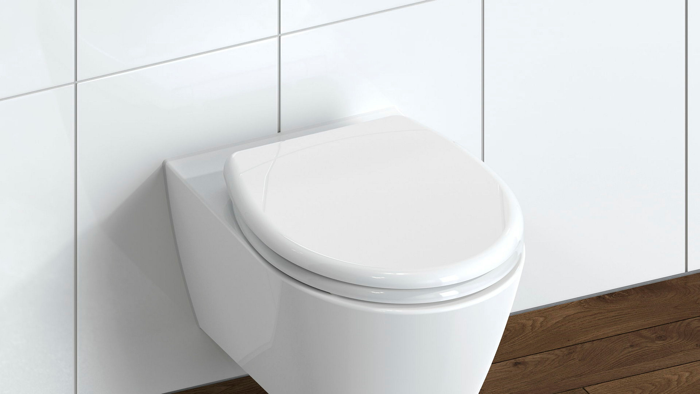 Duroplast WC-Sitz FAMILY WHITE, mit Absenkautomatik und Schnellverschluss