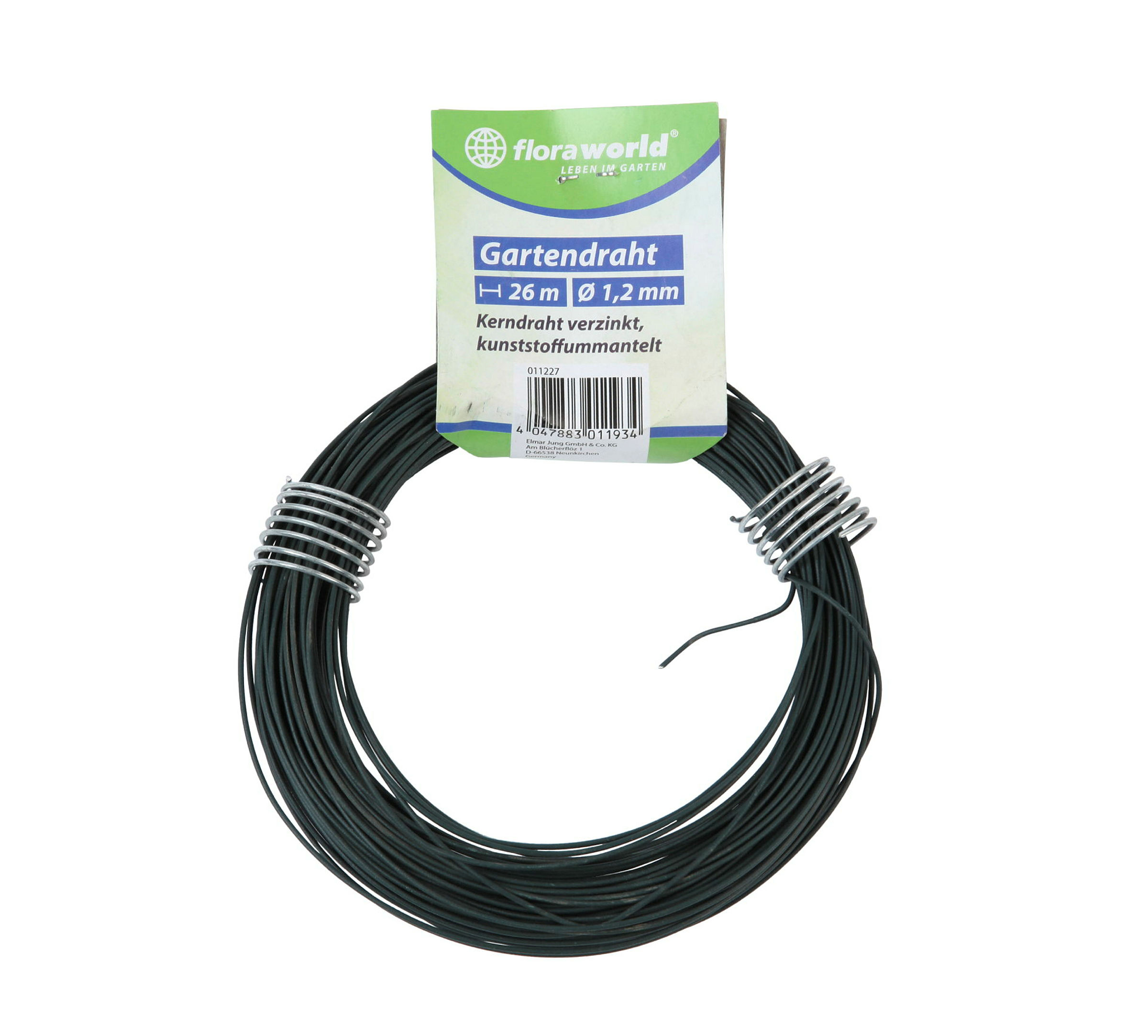 Gartendraht Classic, Ø 1,2 mm, L: 26 m, grün