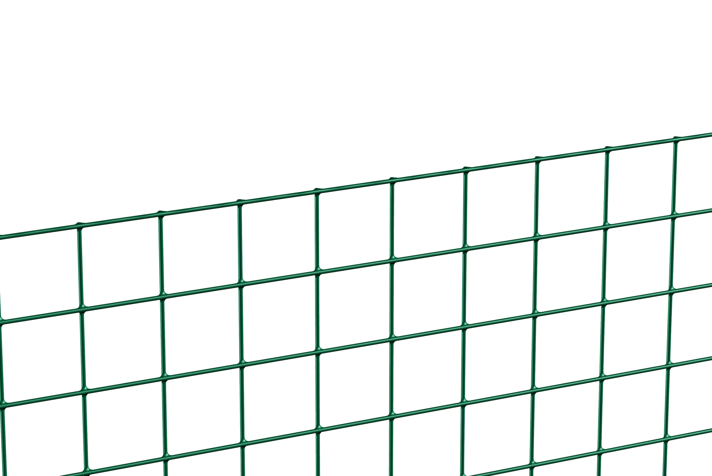 Schweißgitter 5m1000 19x19mm-Masche verzinkt grün