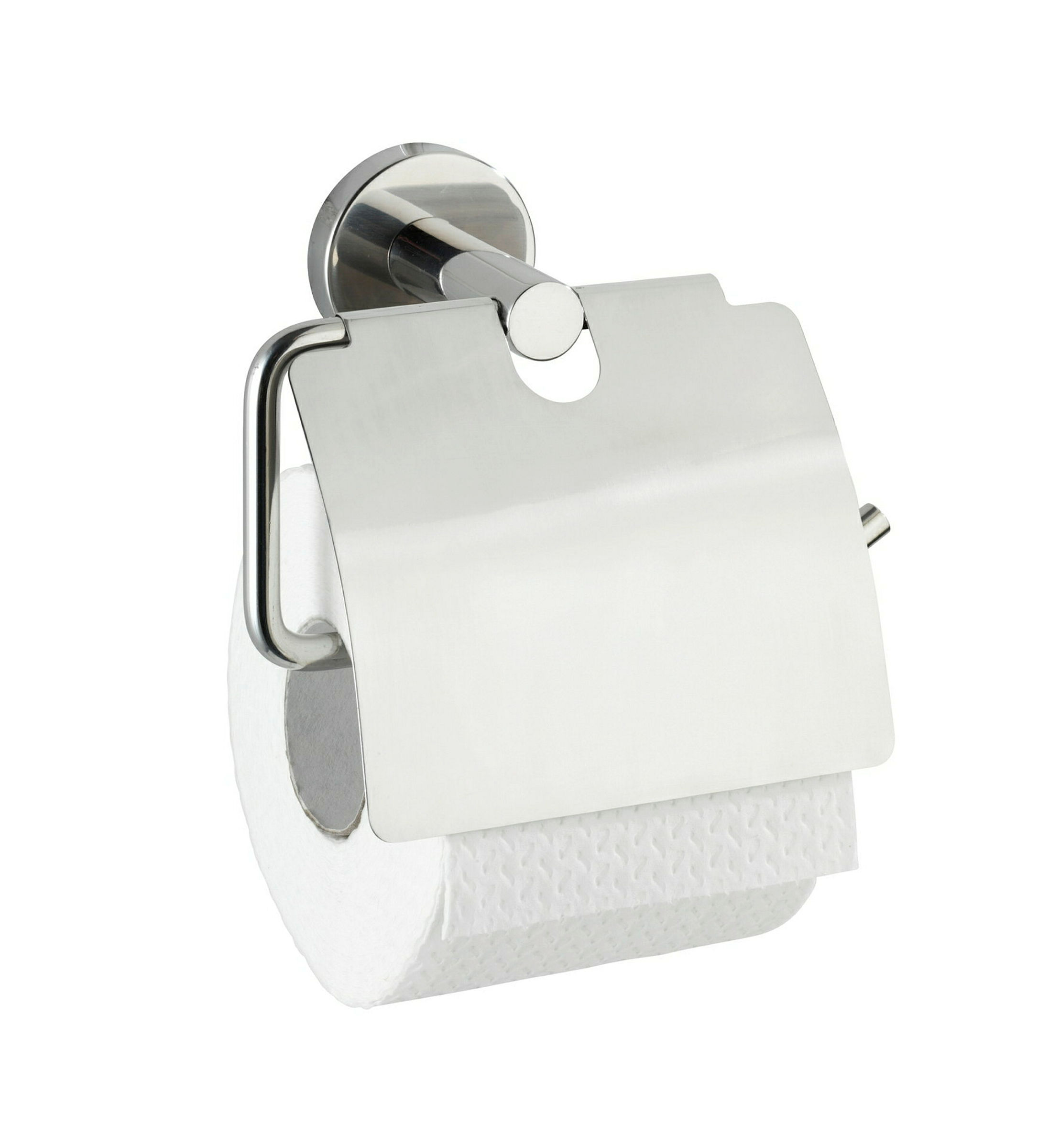 Toilettenpapierh. m.Deckel, Bosio Shine