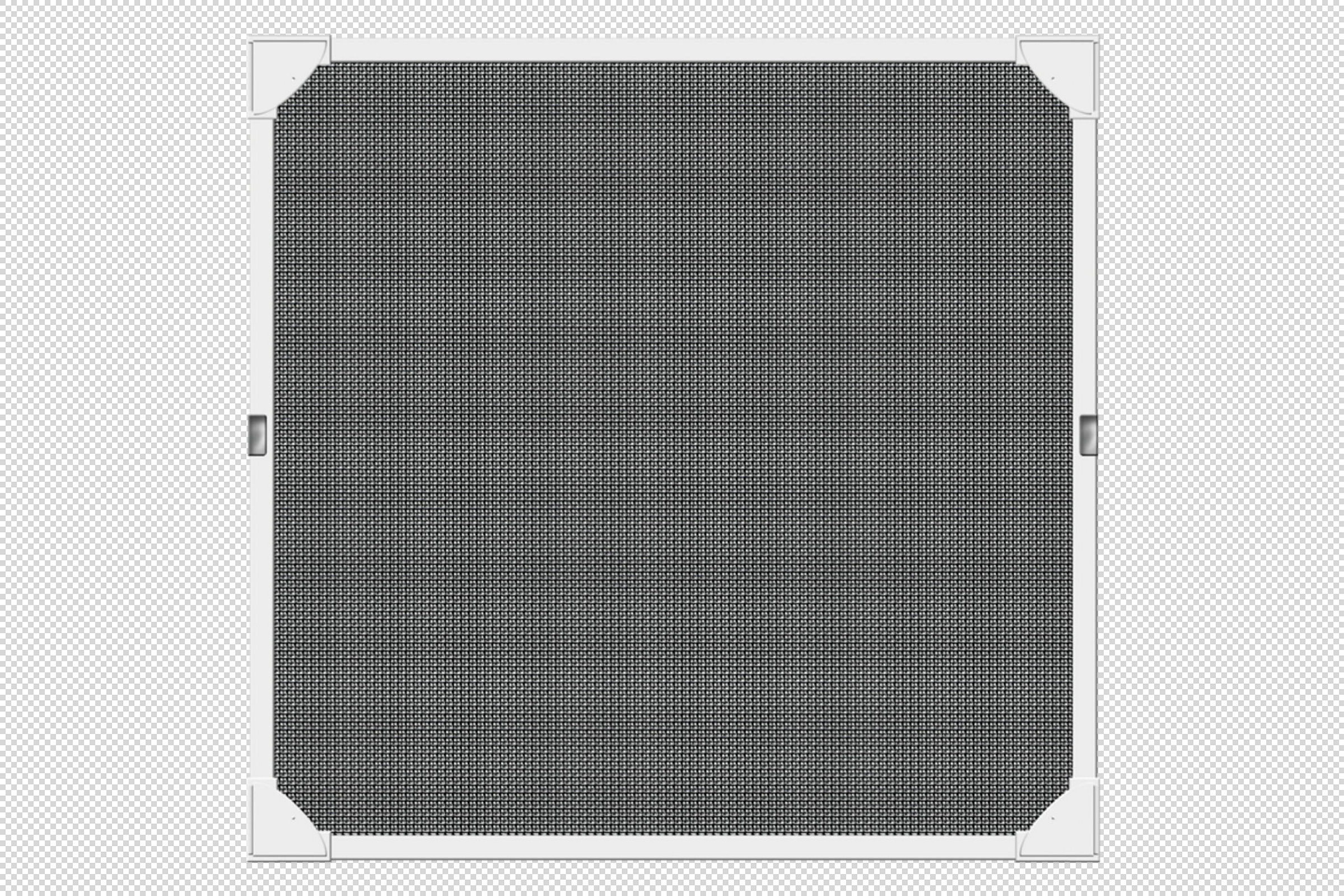 Schellenberg Fliegengitter-Magnetrahmen mit Pollenschutz, weiß, 100 x 120 c