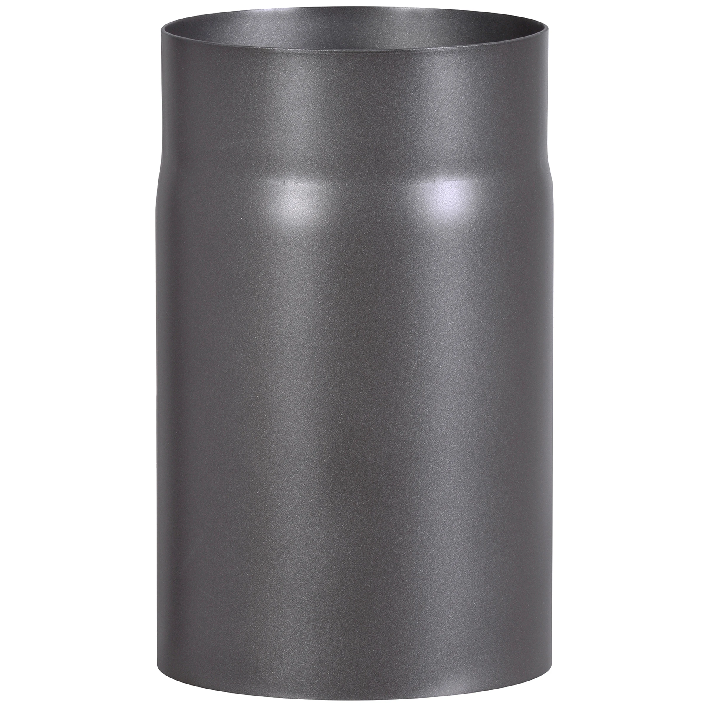 Rauchrohr ø 150 mm 250 mm lang, dunkelgrau