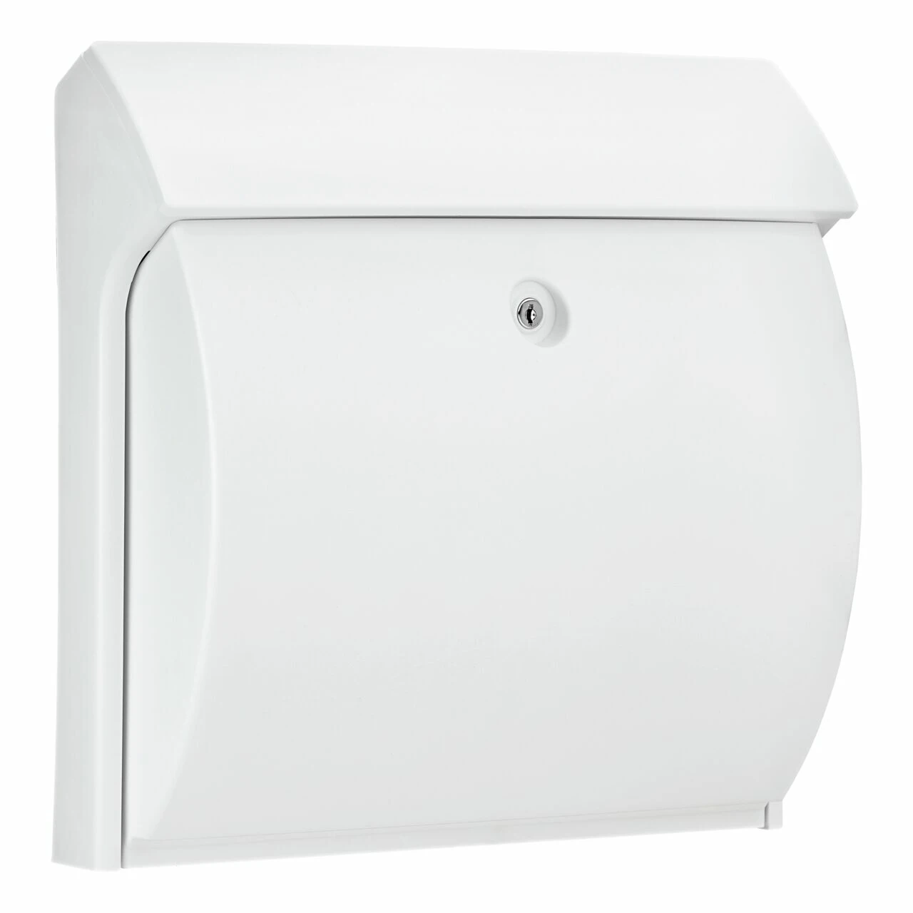 Kunststoff-Briefkasten Classico 4931 W weiss