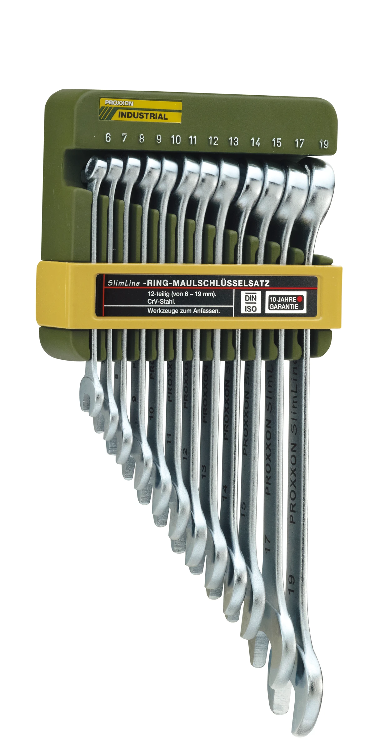 PROXXON-SlimLine-Ring-Maulschlüsselsatz 6 - 19 mm (12-teilig)