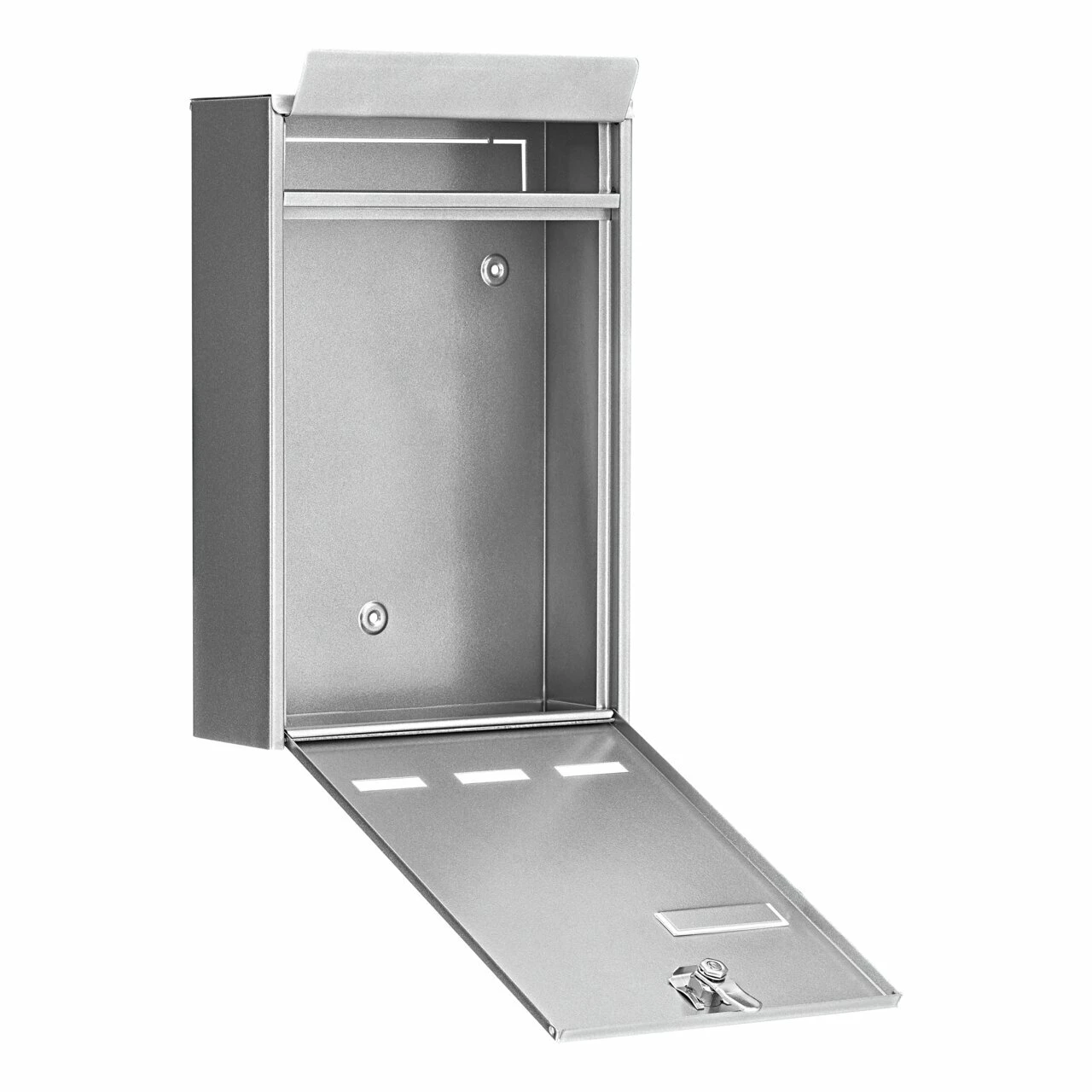 Briefkasten Stahl-lackiert Pocket 5871 Si silber