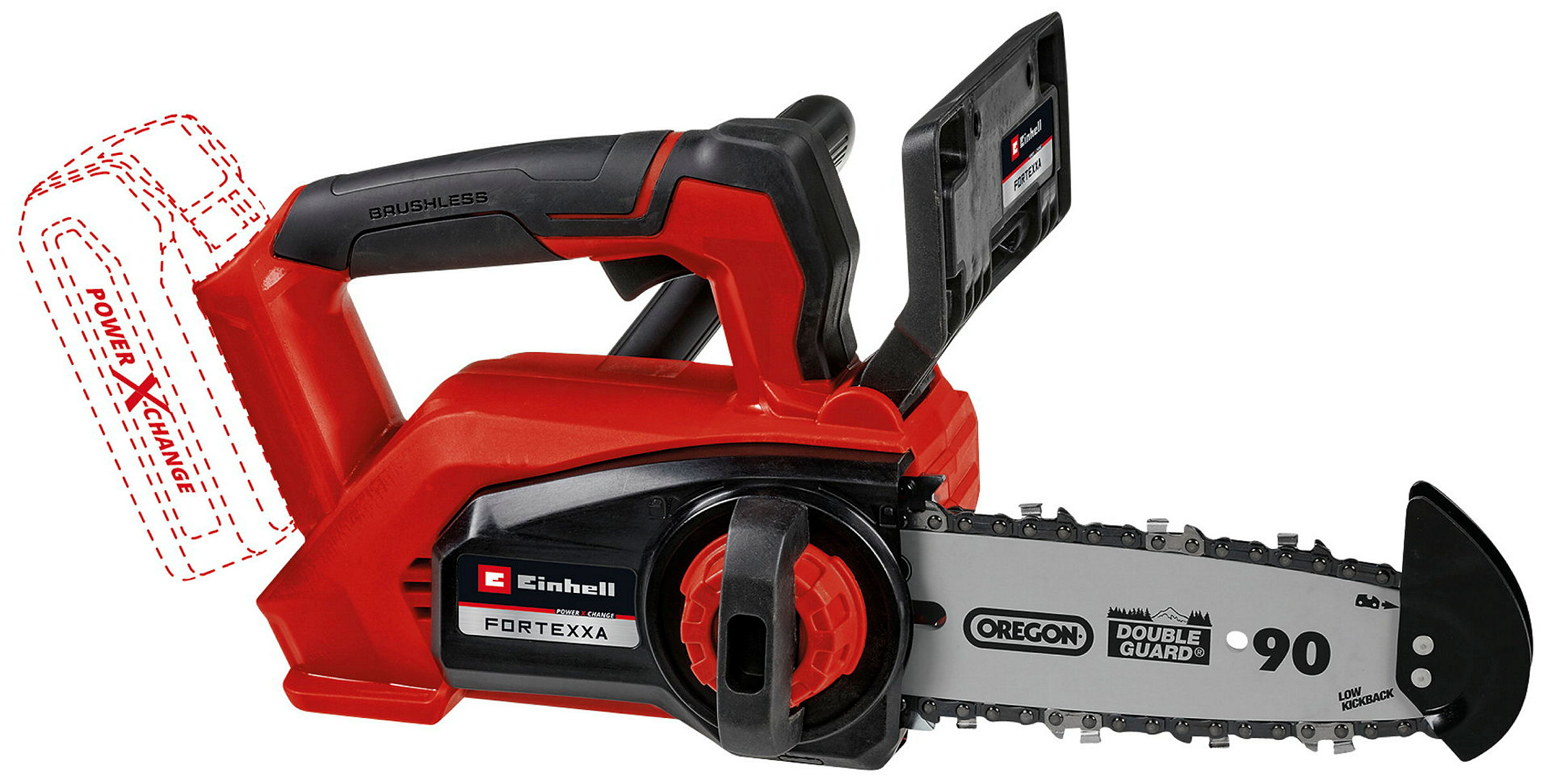 Einhell Professional FORTEXXA 18/20 TH Einhand-Akku-Kettensäge