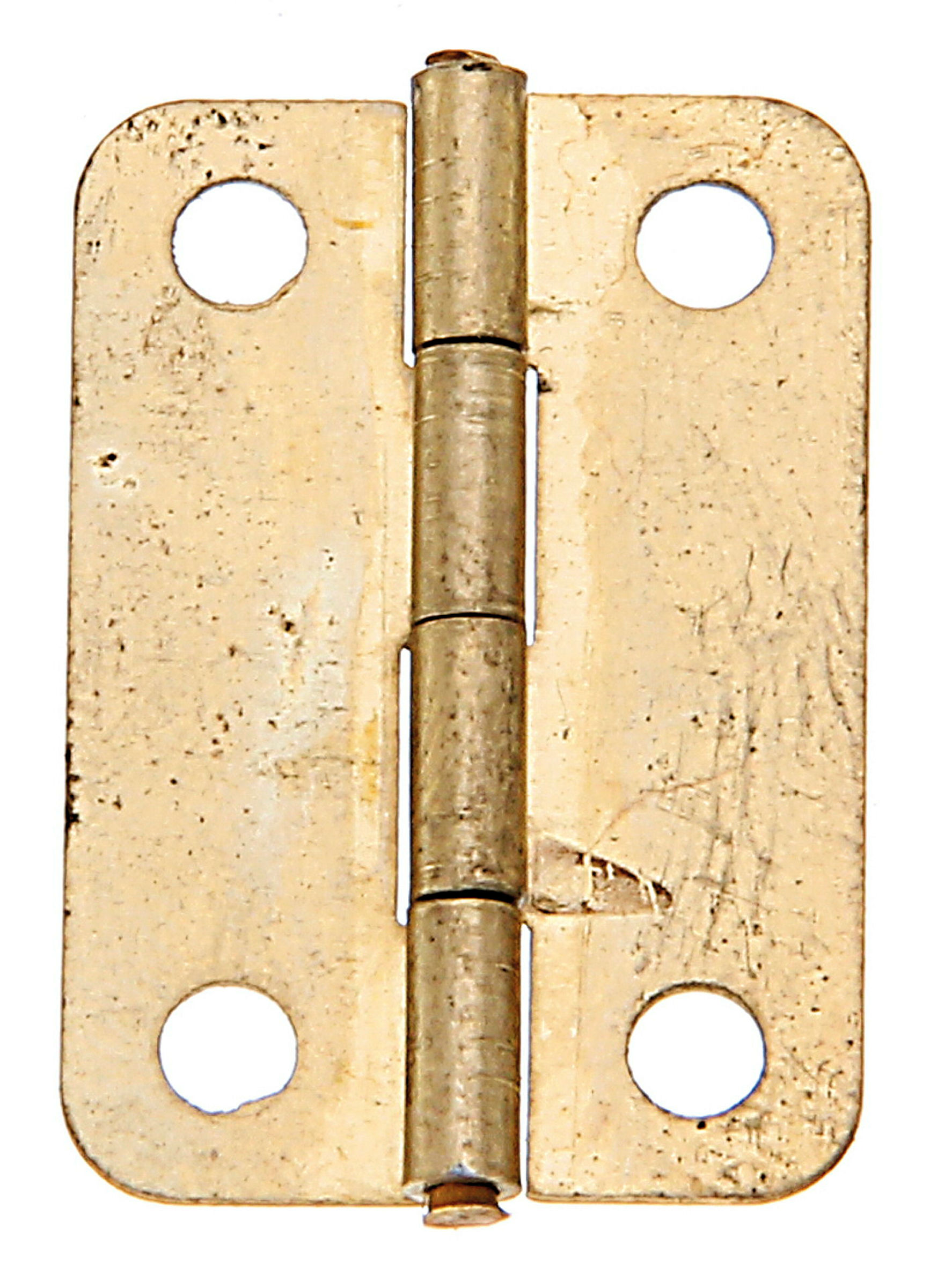 Schatullen-Scharnier 24x17 4 Stück vermessingt