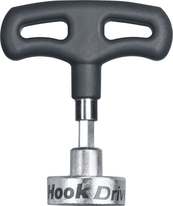 kwb Hakenschrauber mit Handgriff und 1/4'' Sechskant-Schaft