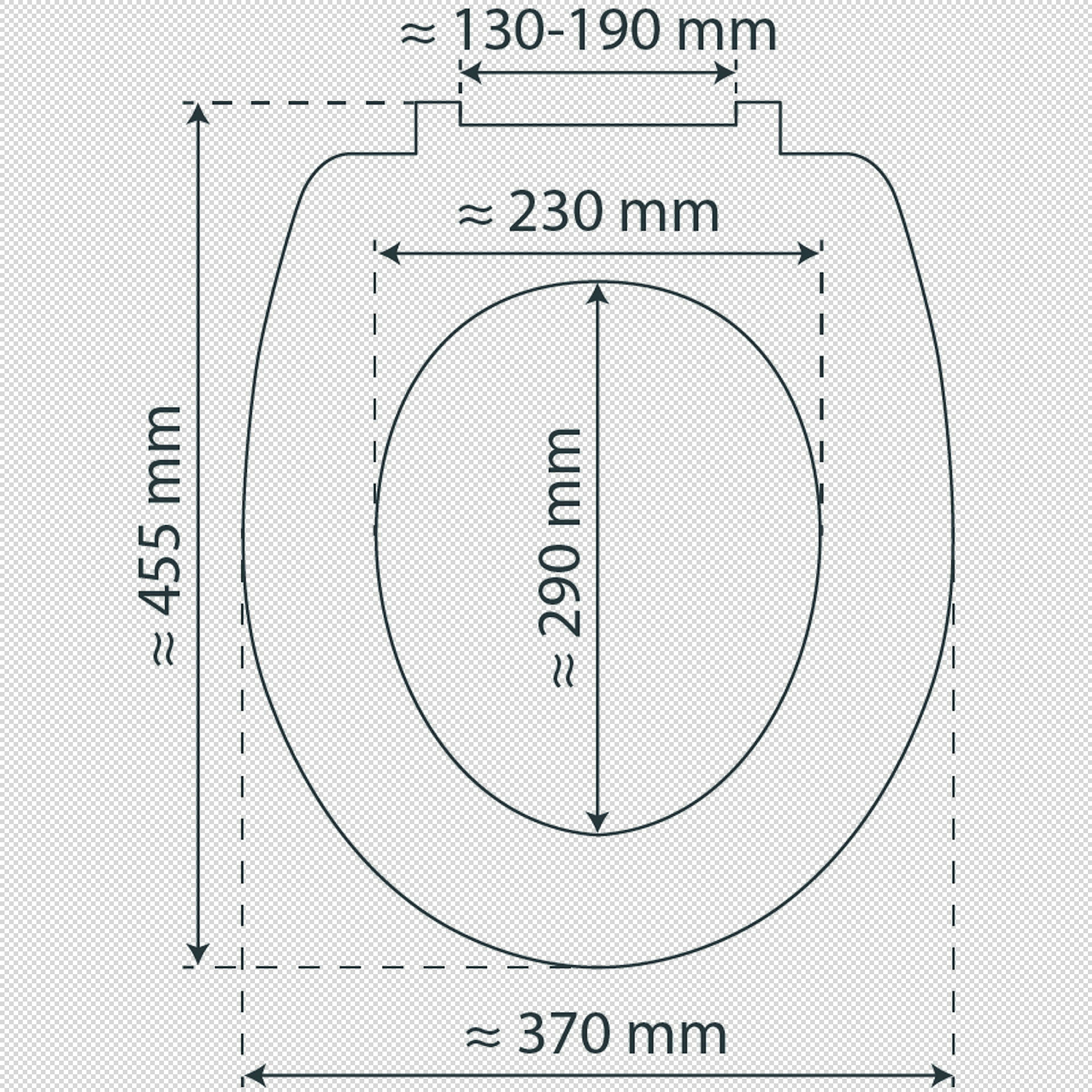 Duroplast WC-Sitz WHITE