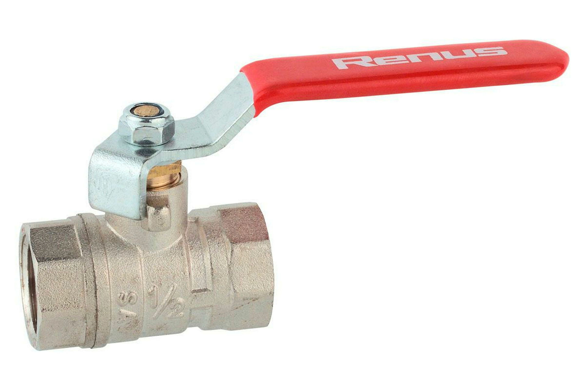Kugelhahn Pressmessing, 1/2''IG