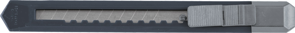 Abbrechklingenmesser, 9 mm