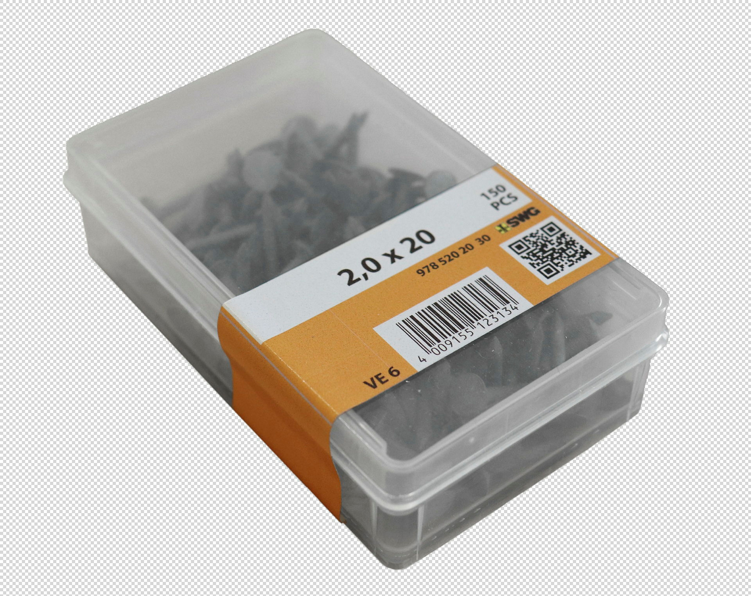Dachpappstift 2 x 20, tZn, DIN 1160