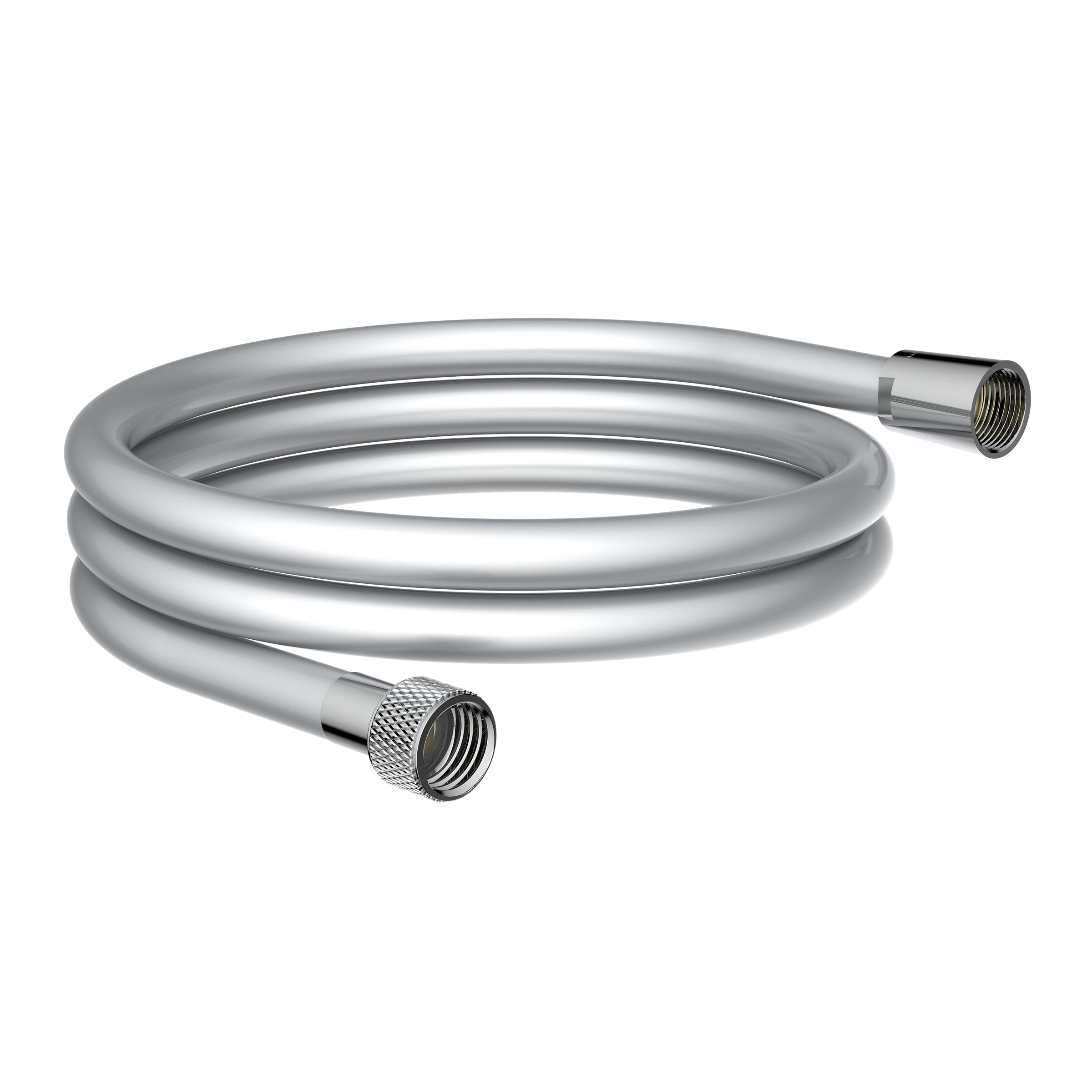 Brauseschlauch 150 cm, Kunststoff, Silber