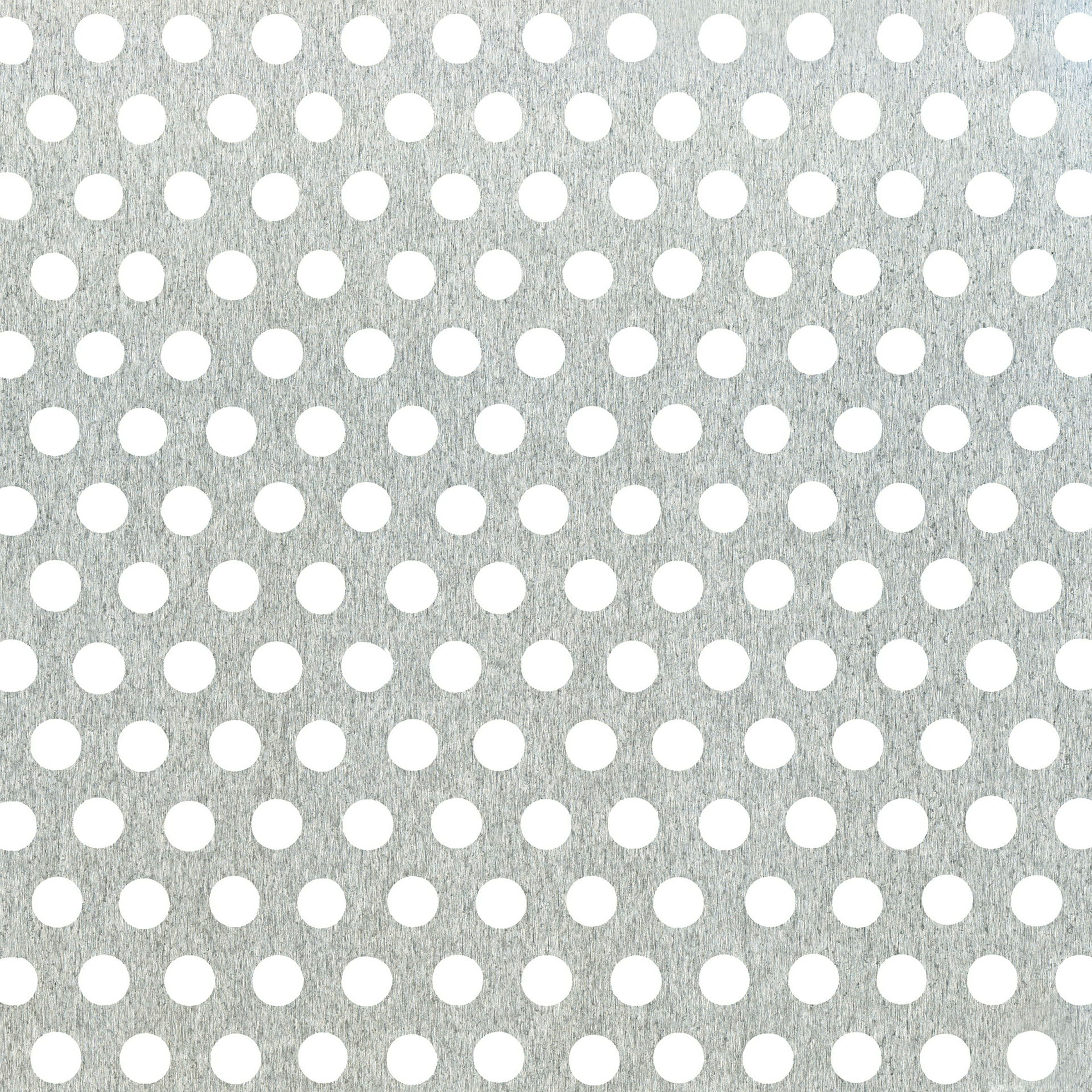 Lochblech Lochung rund 250x500 silberfarbig eloxiert Lochabstand 3,5 mm