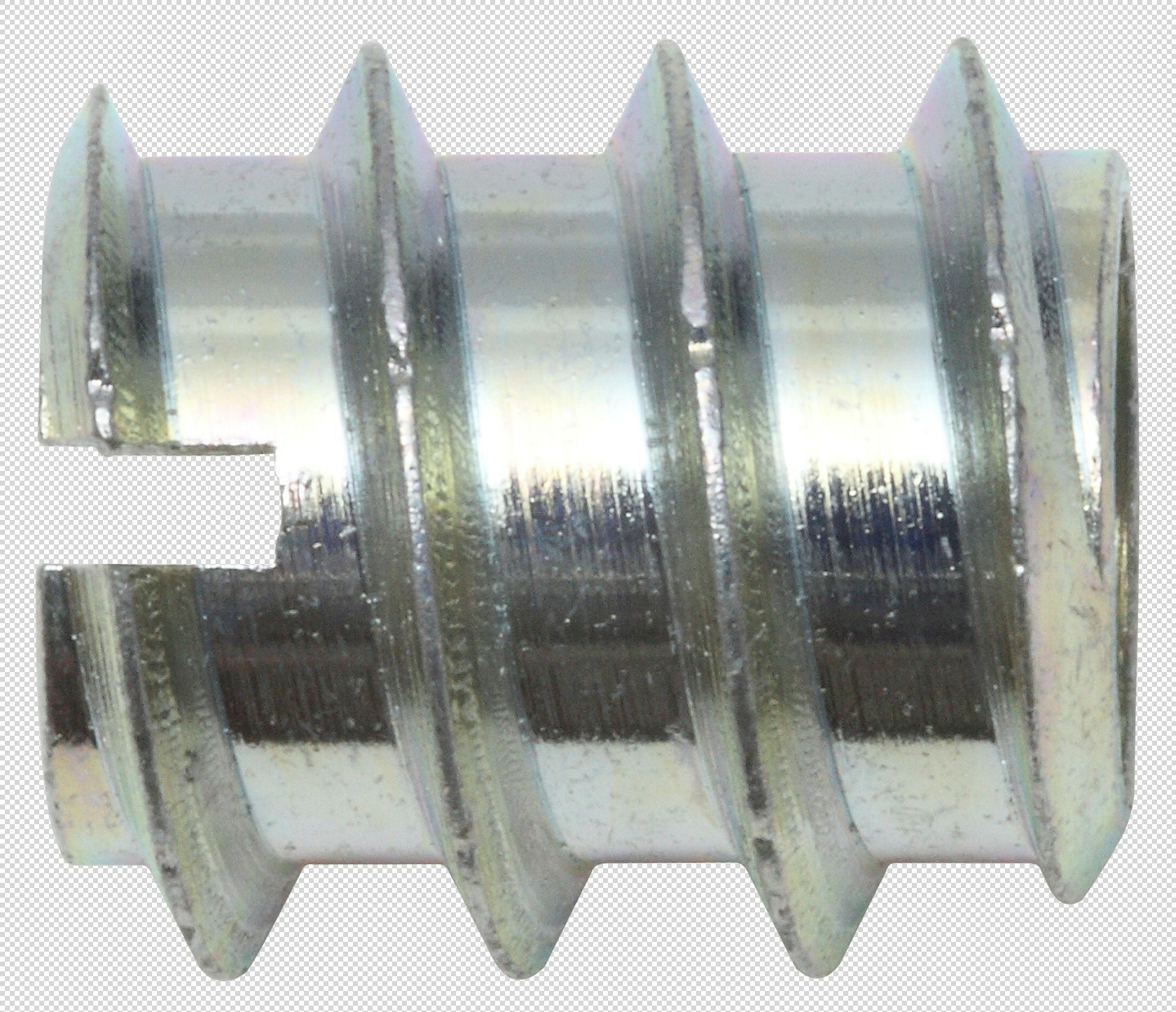 Einschraubmutter M4 x 10, vz, DIN 7965
