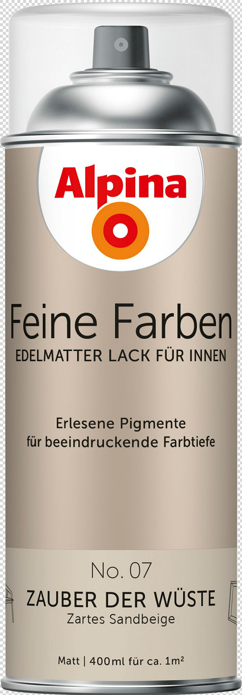 Alpina Feine Farben Sprühlack No. 07 Zauber der Wüste edelmatt 400ml