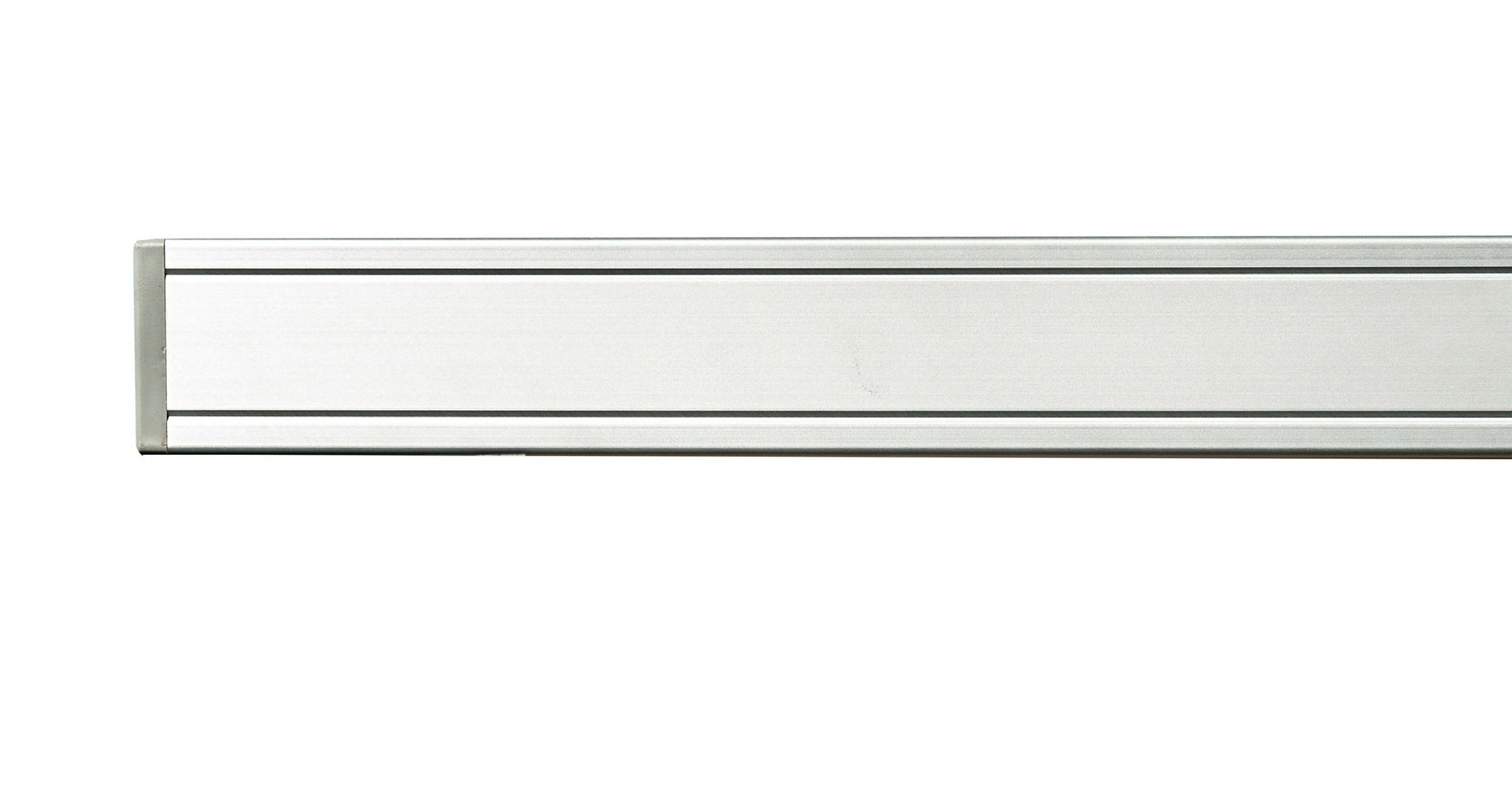 Alu-Pfosten für WPC-Zaun eloxiert