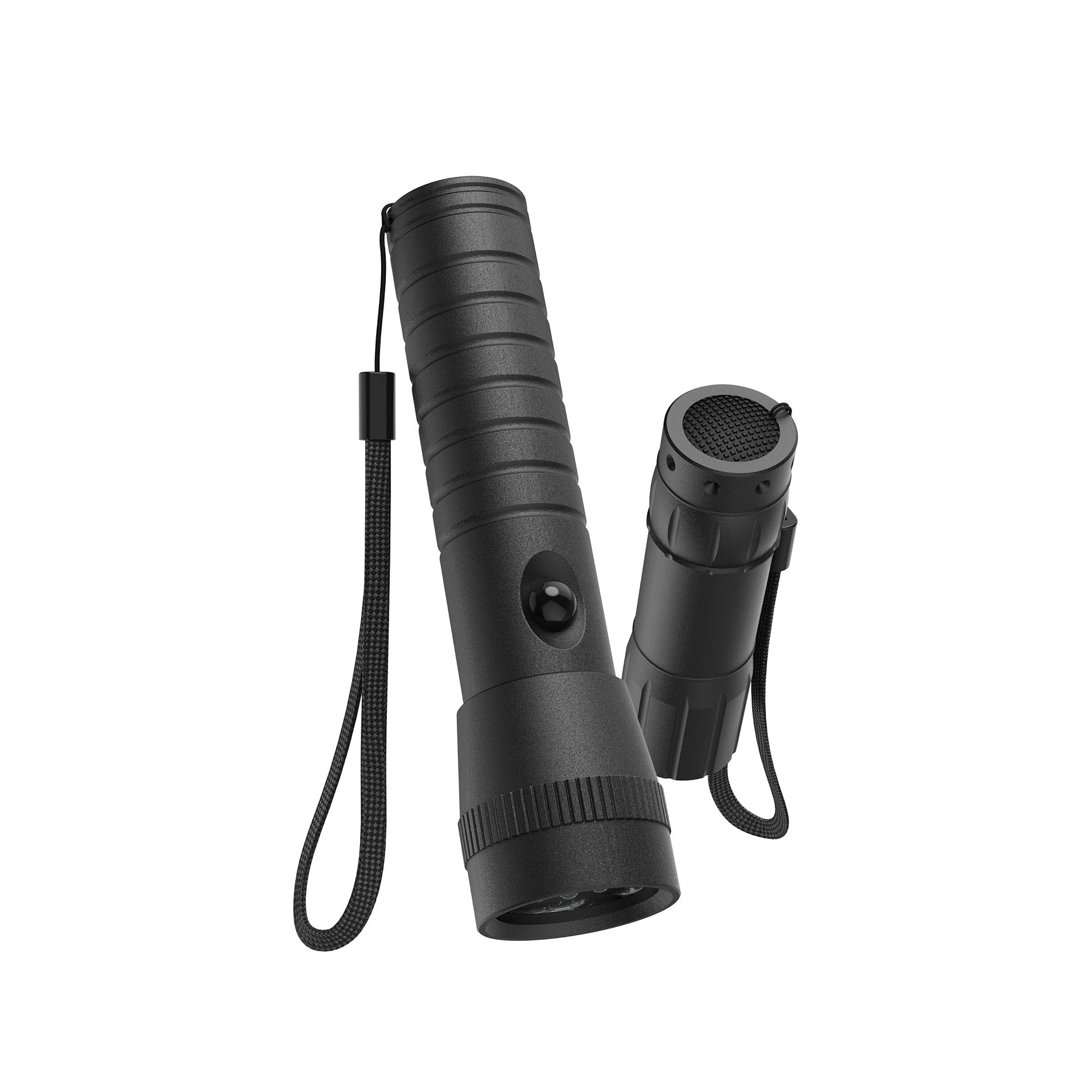 Hama LED-Taschenlampe ''FL-DUO'', mit Batterien, Aluminium, 2er-Set