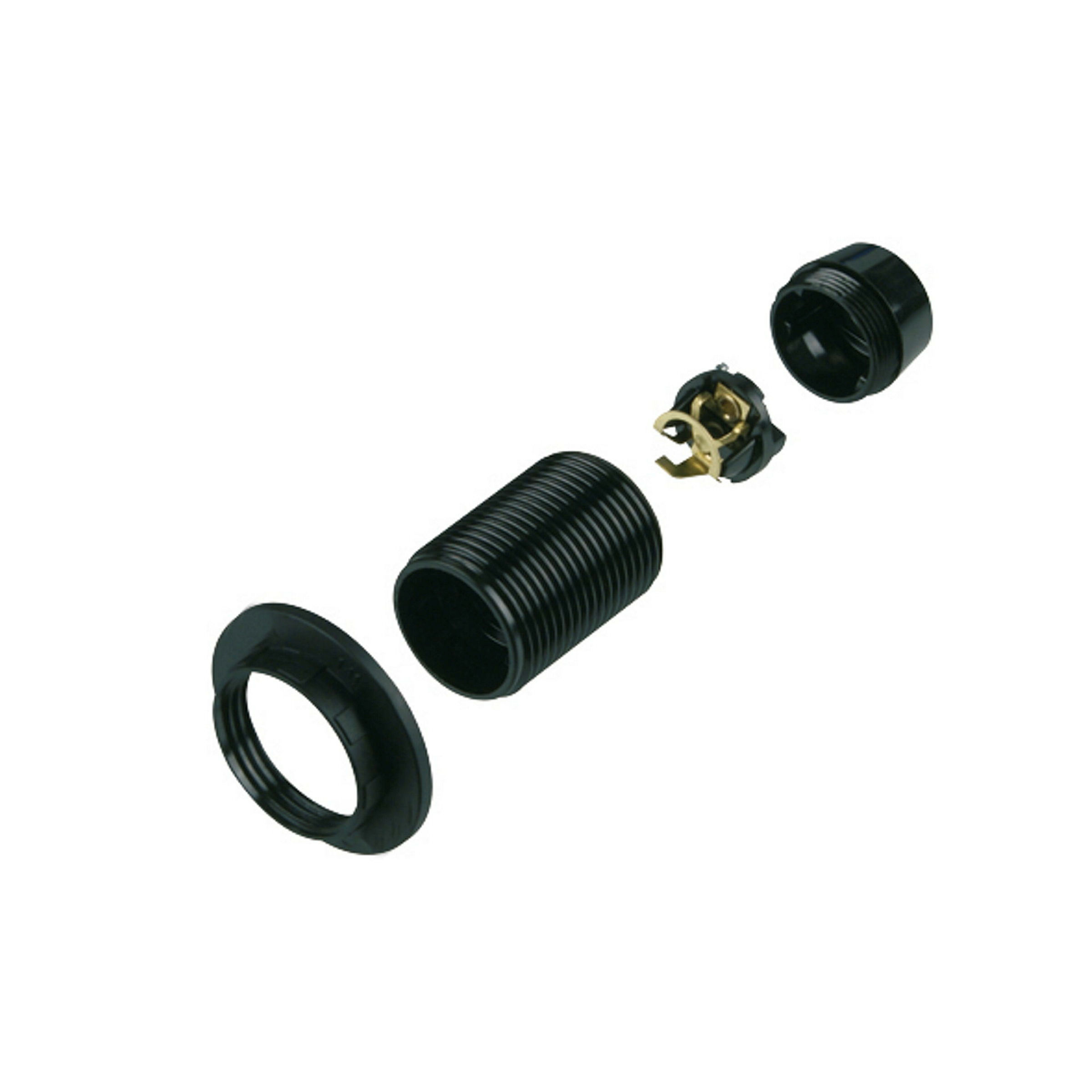Fassung E 14 ISO sw
