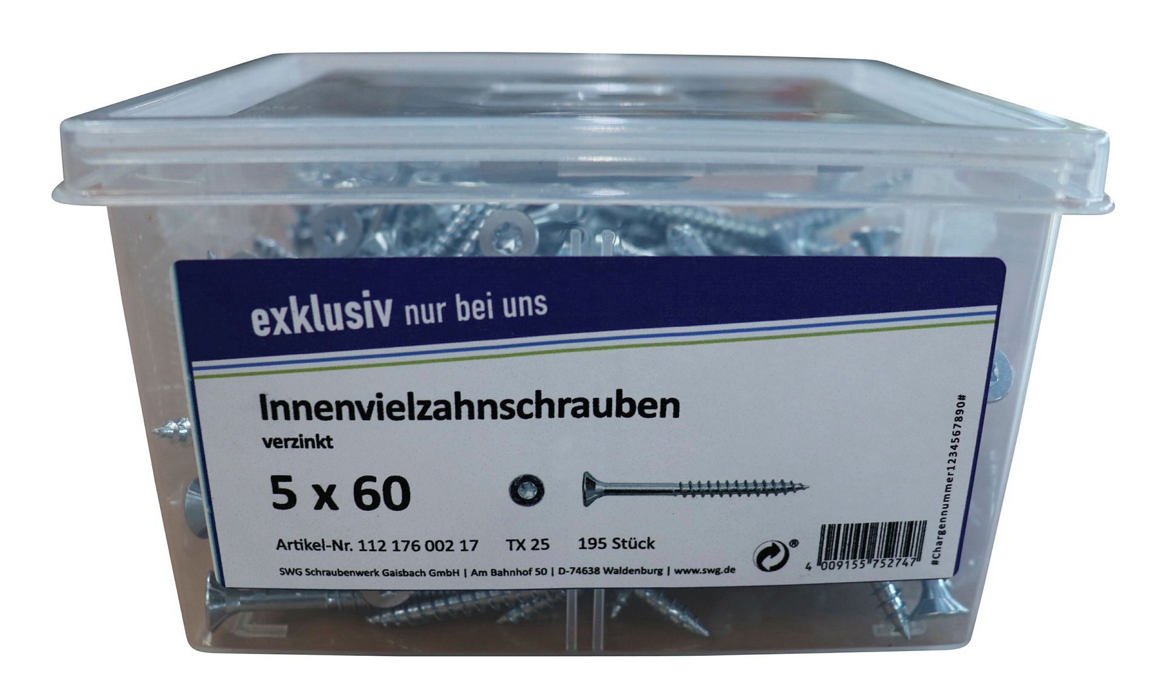 SP Innenvielzahnschr. im Eimer 4,0X50 incl.2 BITS 385 ST., vz
