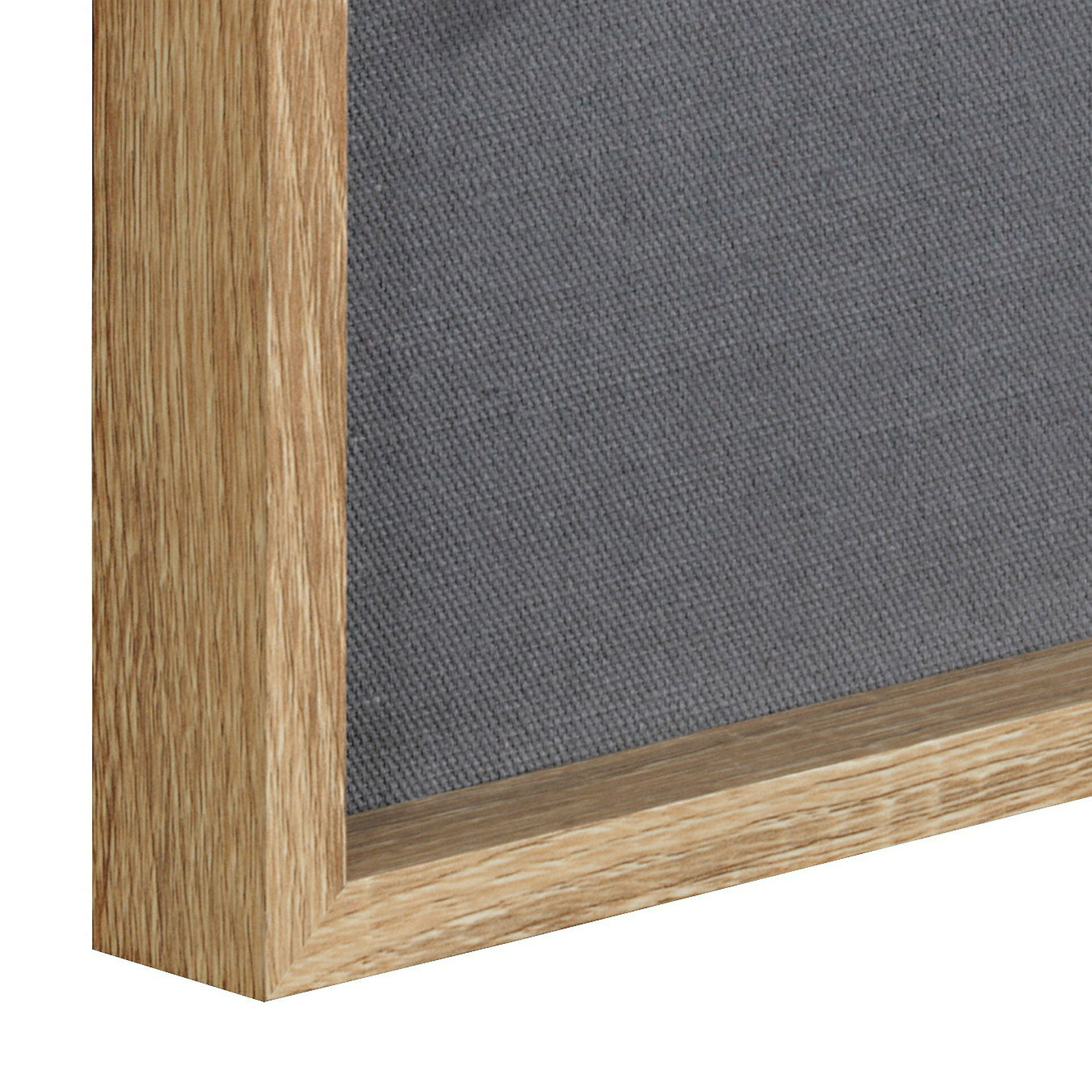 Hama Bilderrahmen Muro mit Schnur und Klammern, Eiche, 29,5 x 36,5 cm