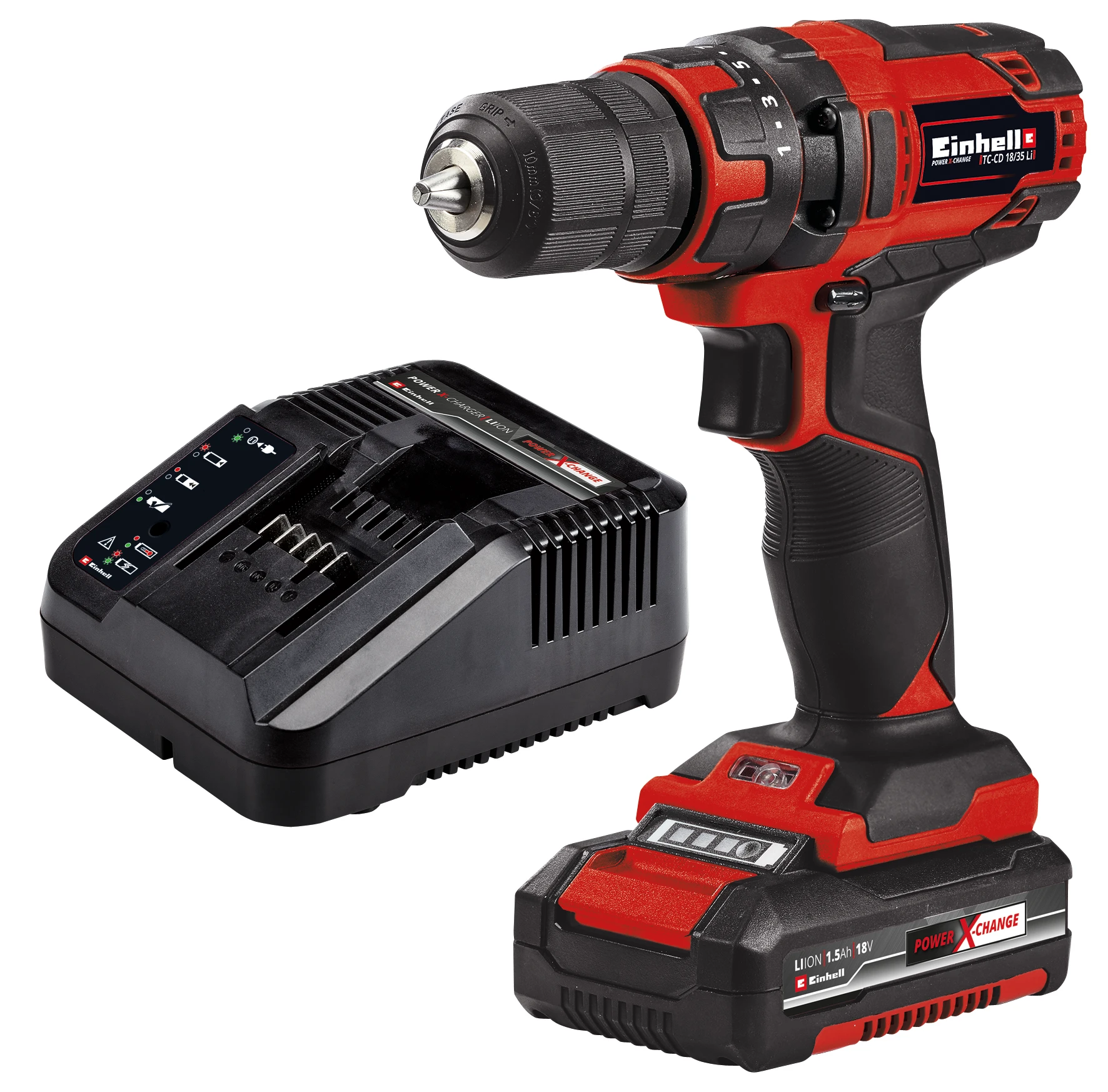 Einhell Classic TC-CD 18/35 Li (1x1,5 Ah) Akku-Bohrschrauber