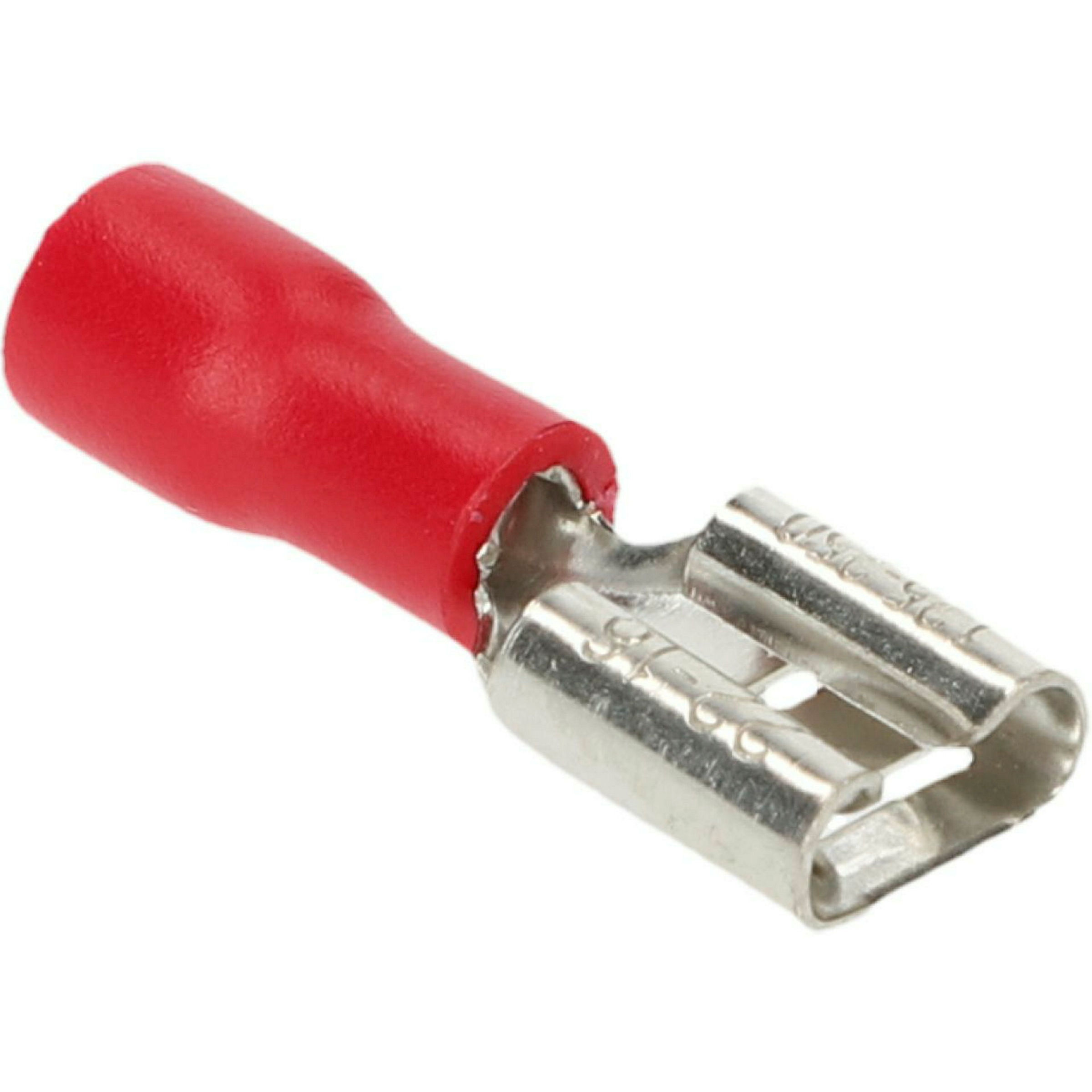 Flachsteckhülsen rt, 6,3mm, 20x