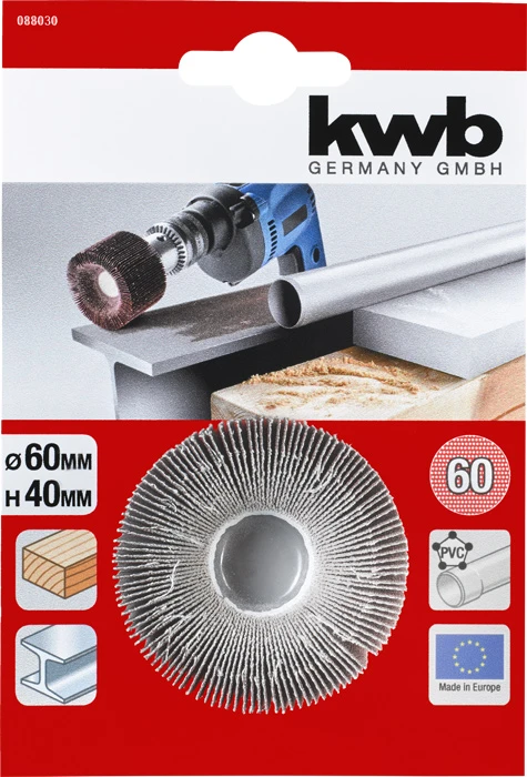 Lamellenschleifer, Korund, stirnbündig, 60 - grob