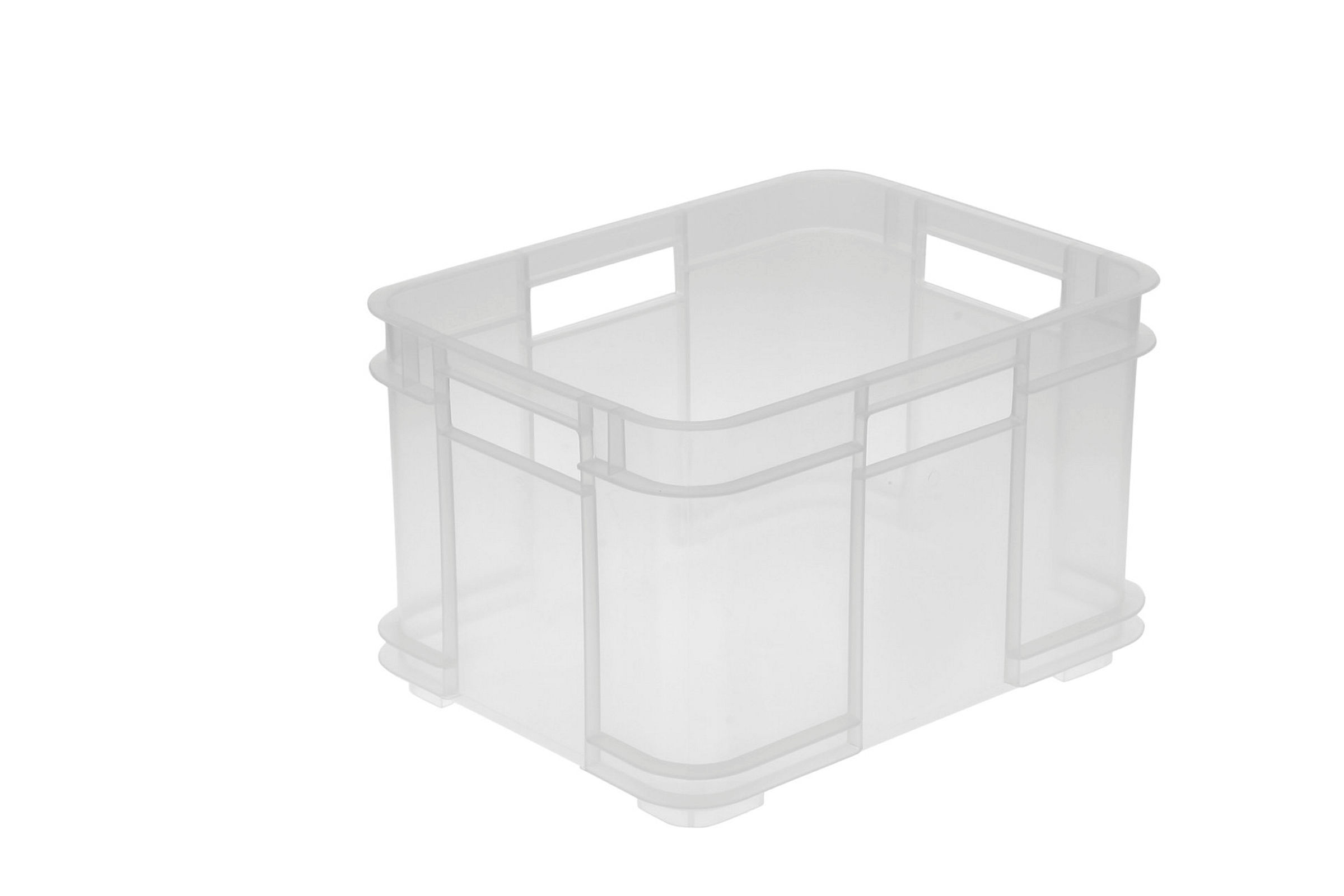 keeeper Euro-Box M, 16 l, 35 x 27 x 22 cm, Bruno, Transparent