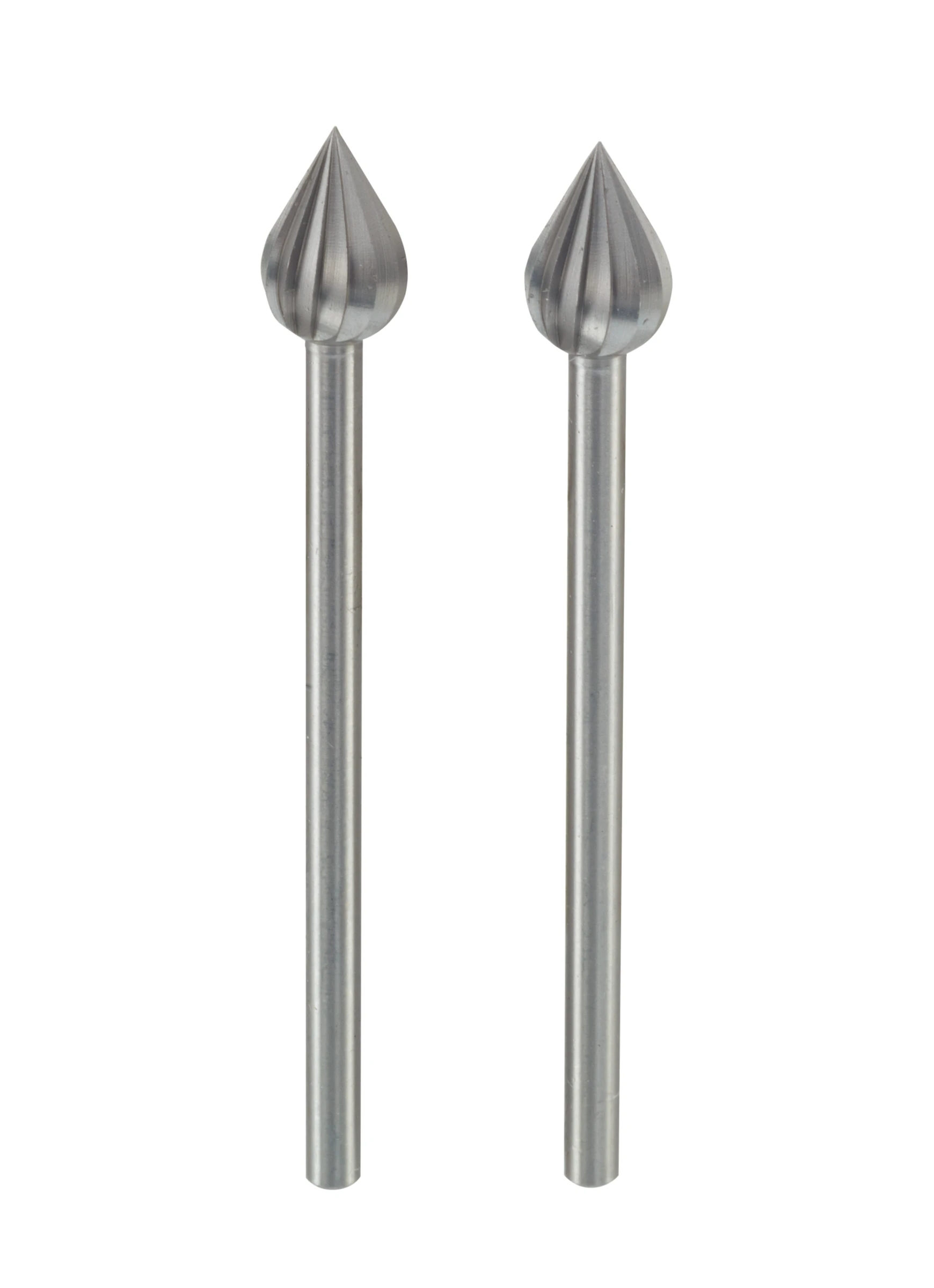 PROXXON-Fräser Flamme (Wolfram-Vanadiumstahl), 6 mm, 2 Stück