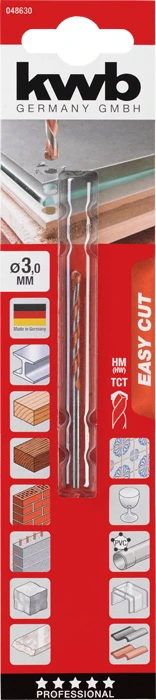 Allzweckbohrer EASY CUT D3.0mm