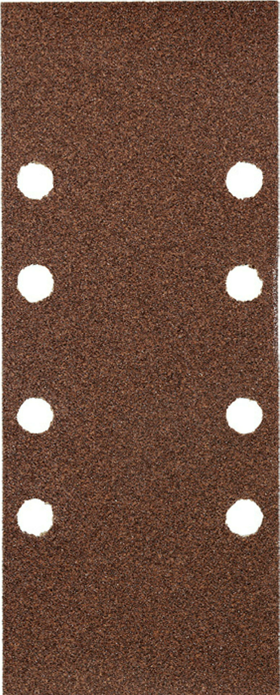 Schleifstreifen, HOLZ & METALL, Korund, 93 x 230 mm, gelocht, TYP B, K 80