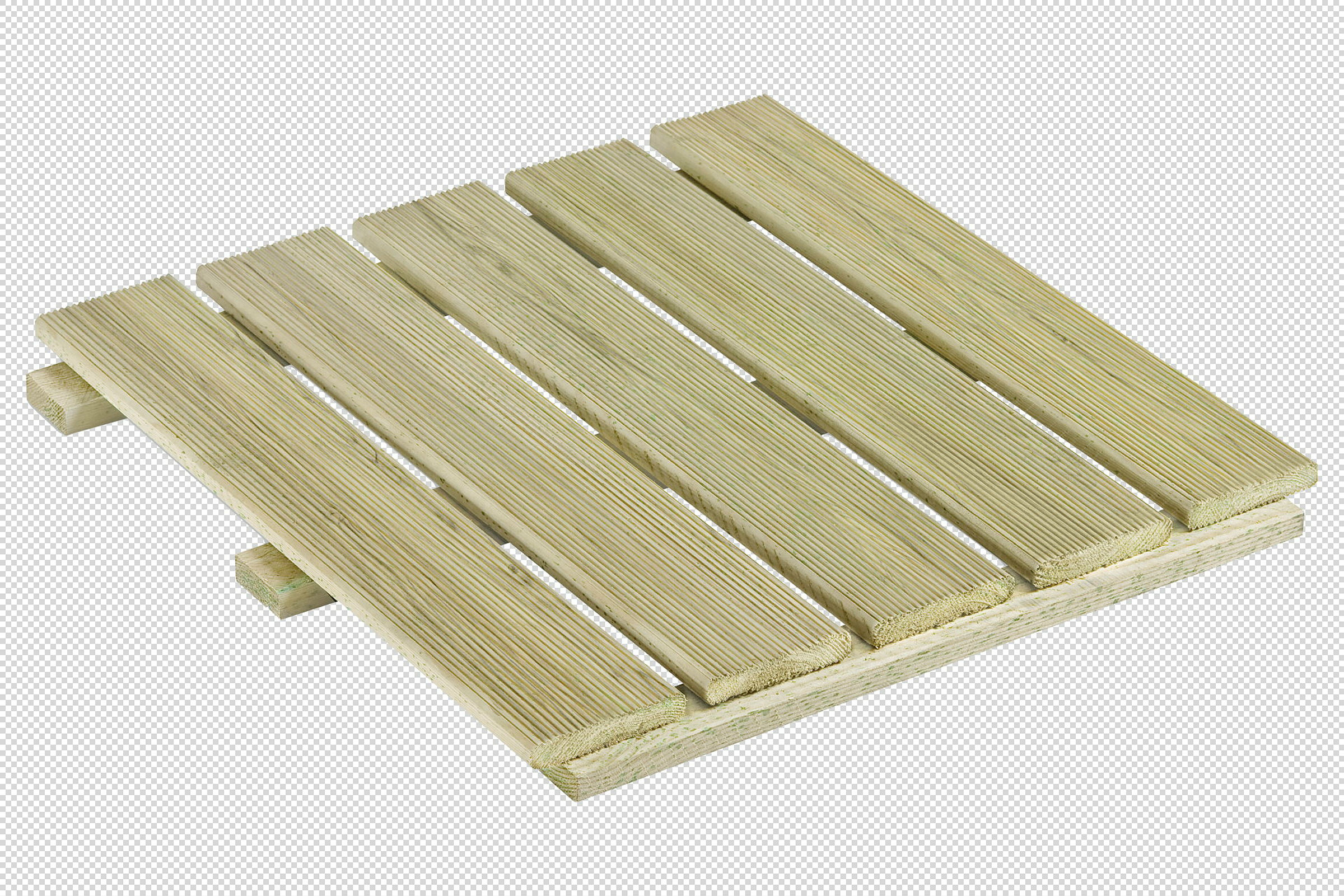 Holzfliese 5 Latten grün kdi 50x50cm