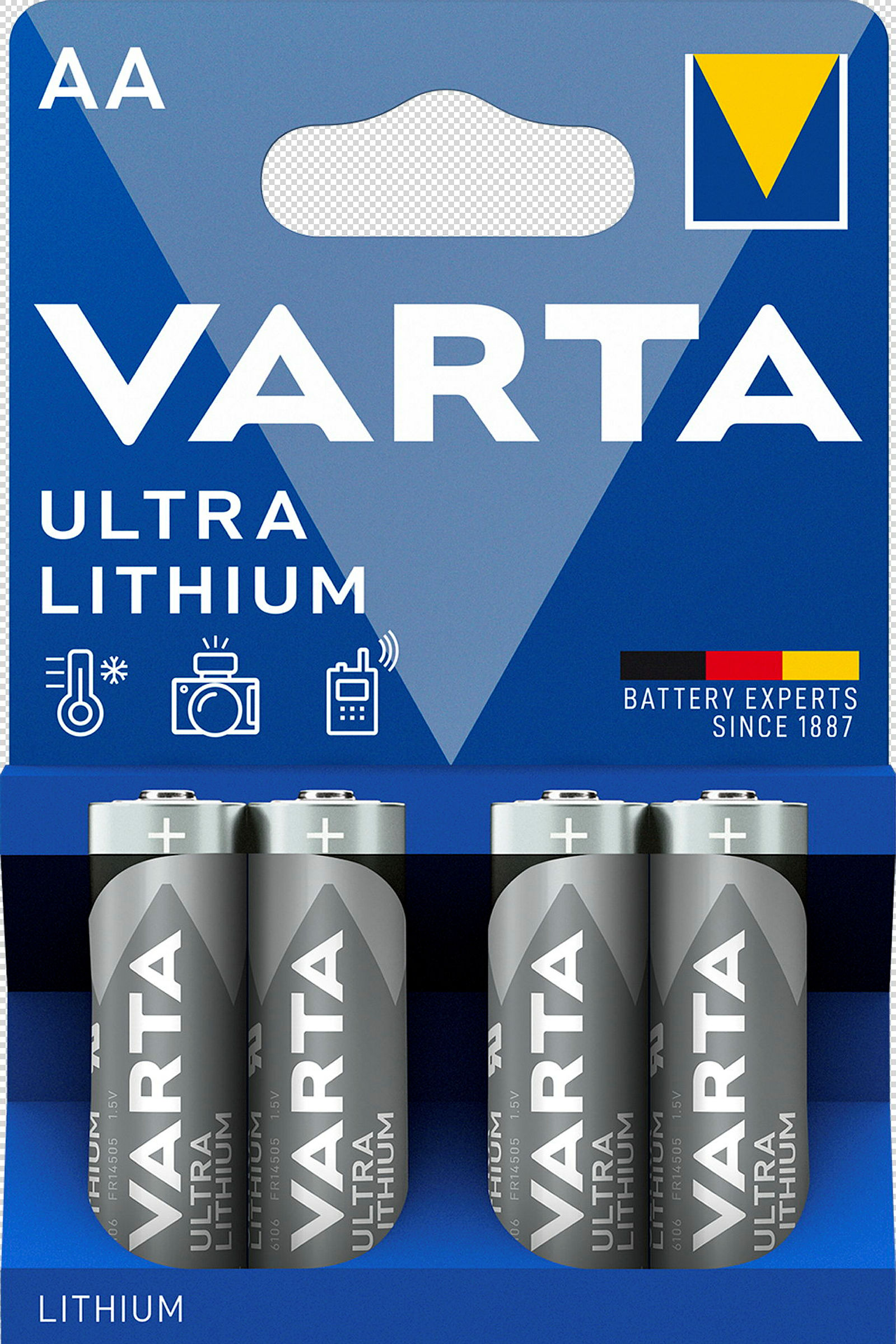 VARTA ULTRA LITHIUM AA Blister 4