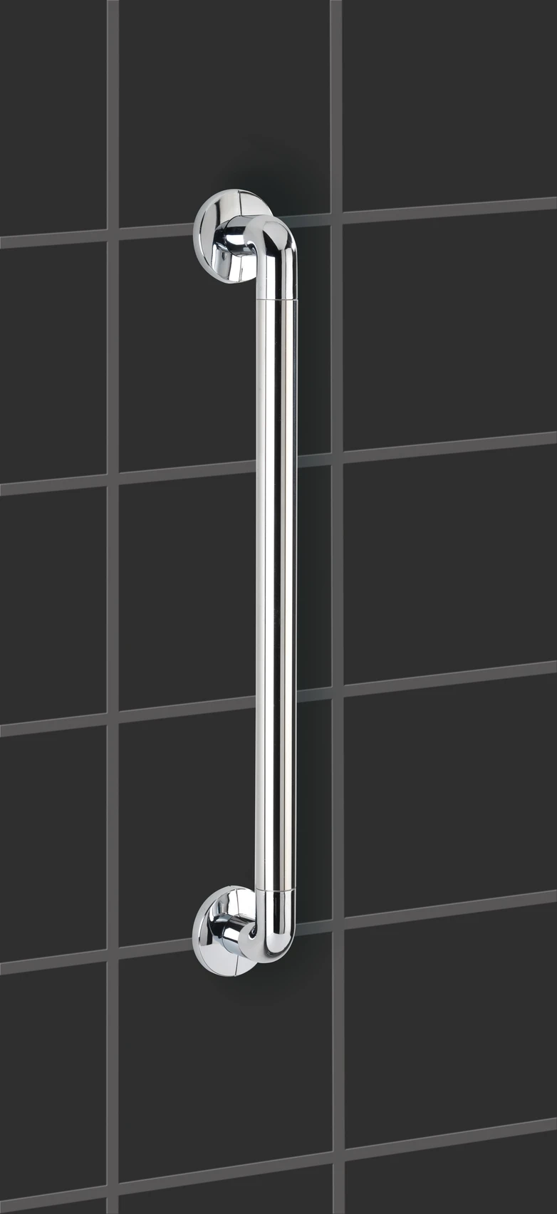 Wandhaltegriff 64,5cm chrom, Secura