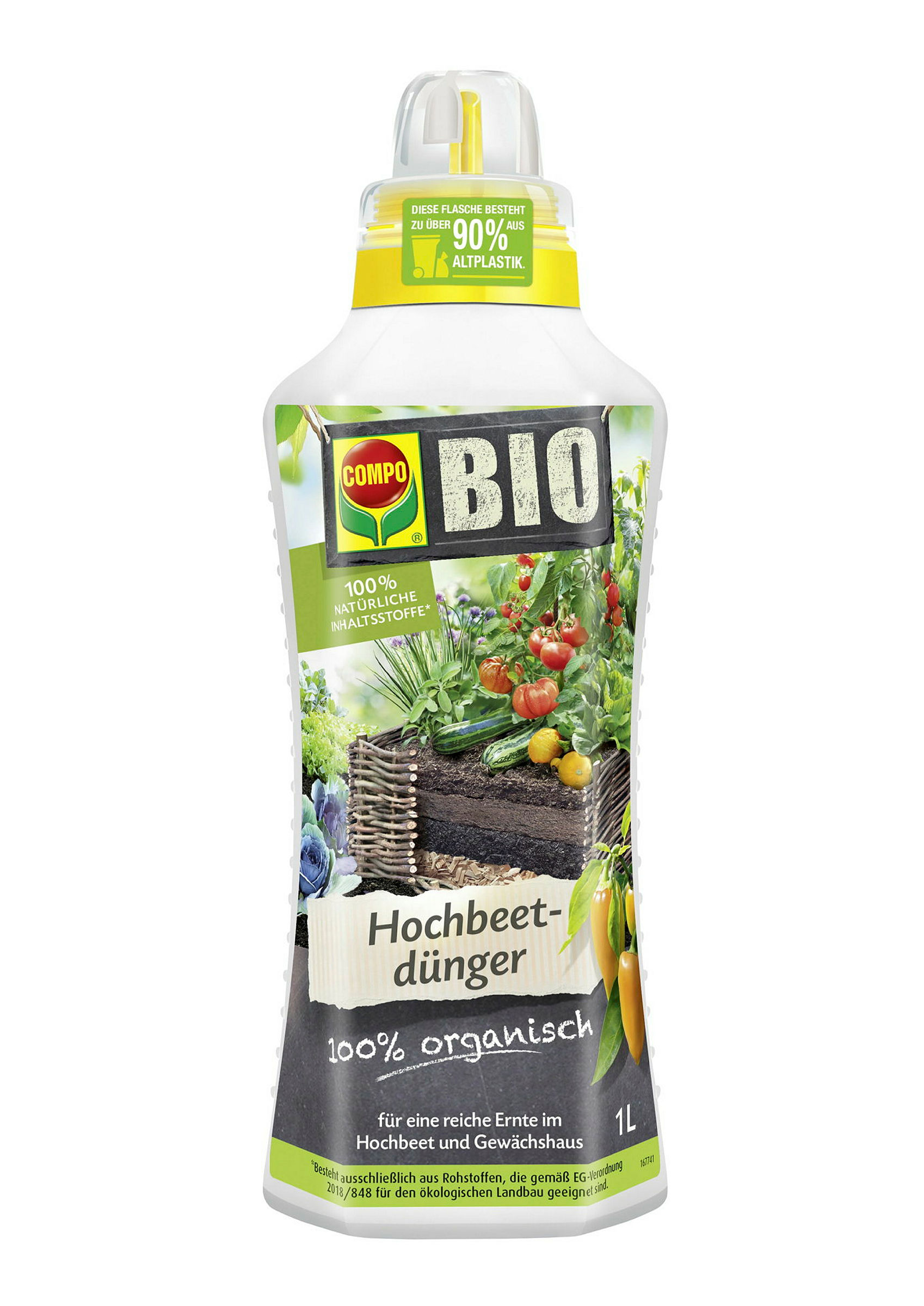 COMPO Bio Hochbeetdünger 1 L