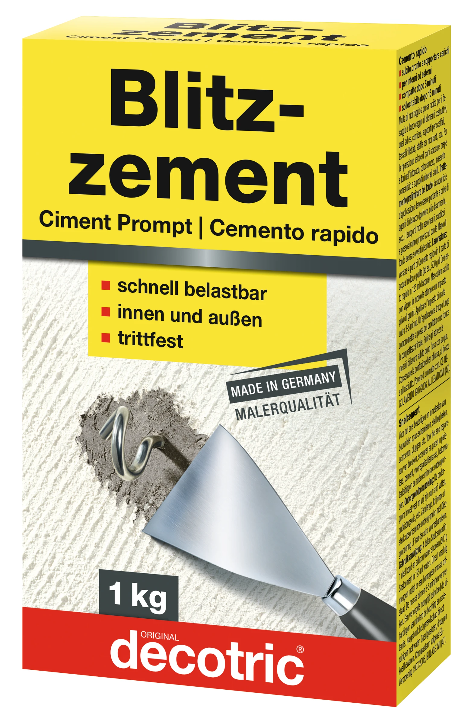 decotric Blitzzement 1 kg