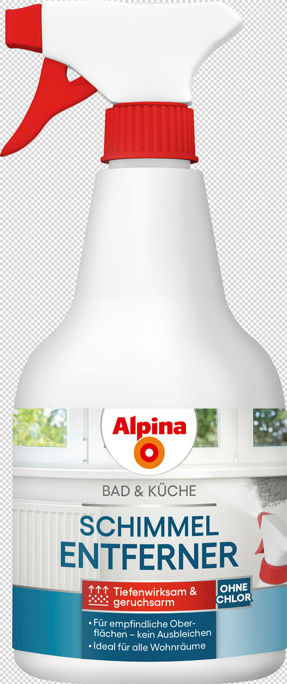 Alpina Bad & Küche Schimmel-Entferner (chlorfrei) 0,5 Liter