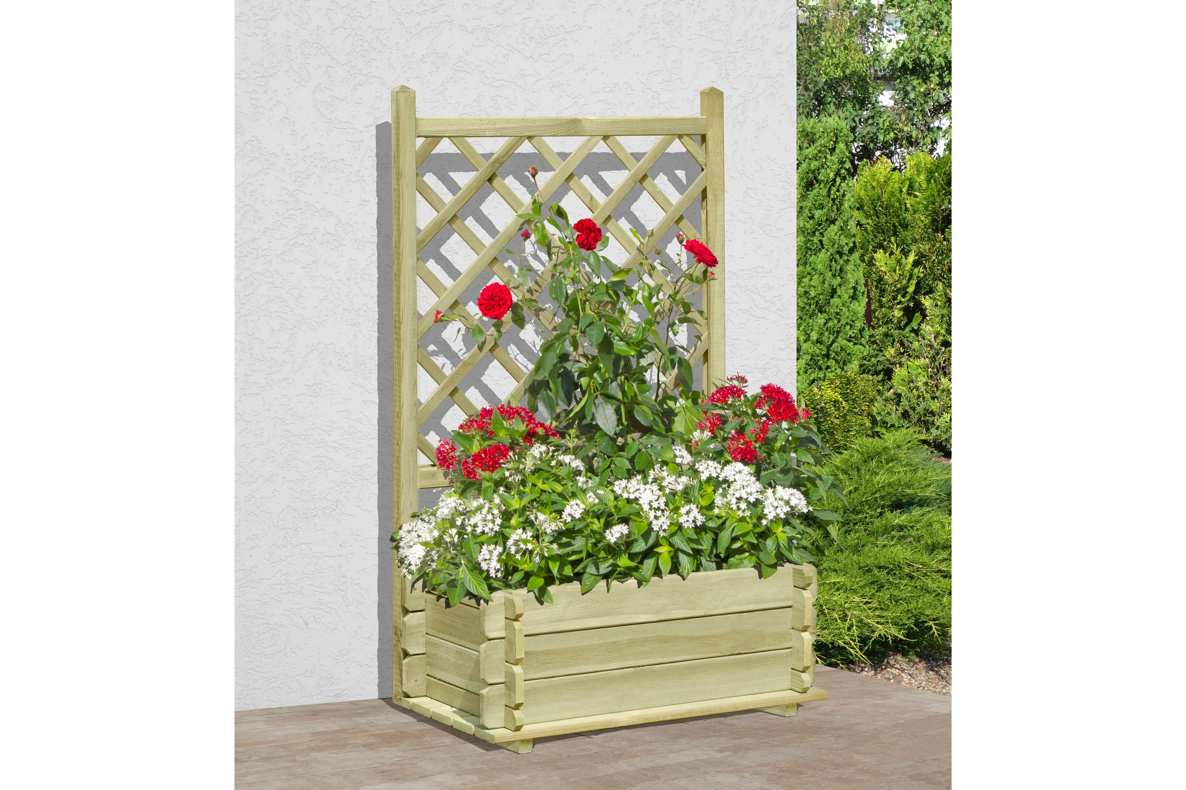 SENA Pflanzkasten grün 80x45x32cm