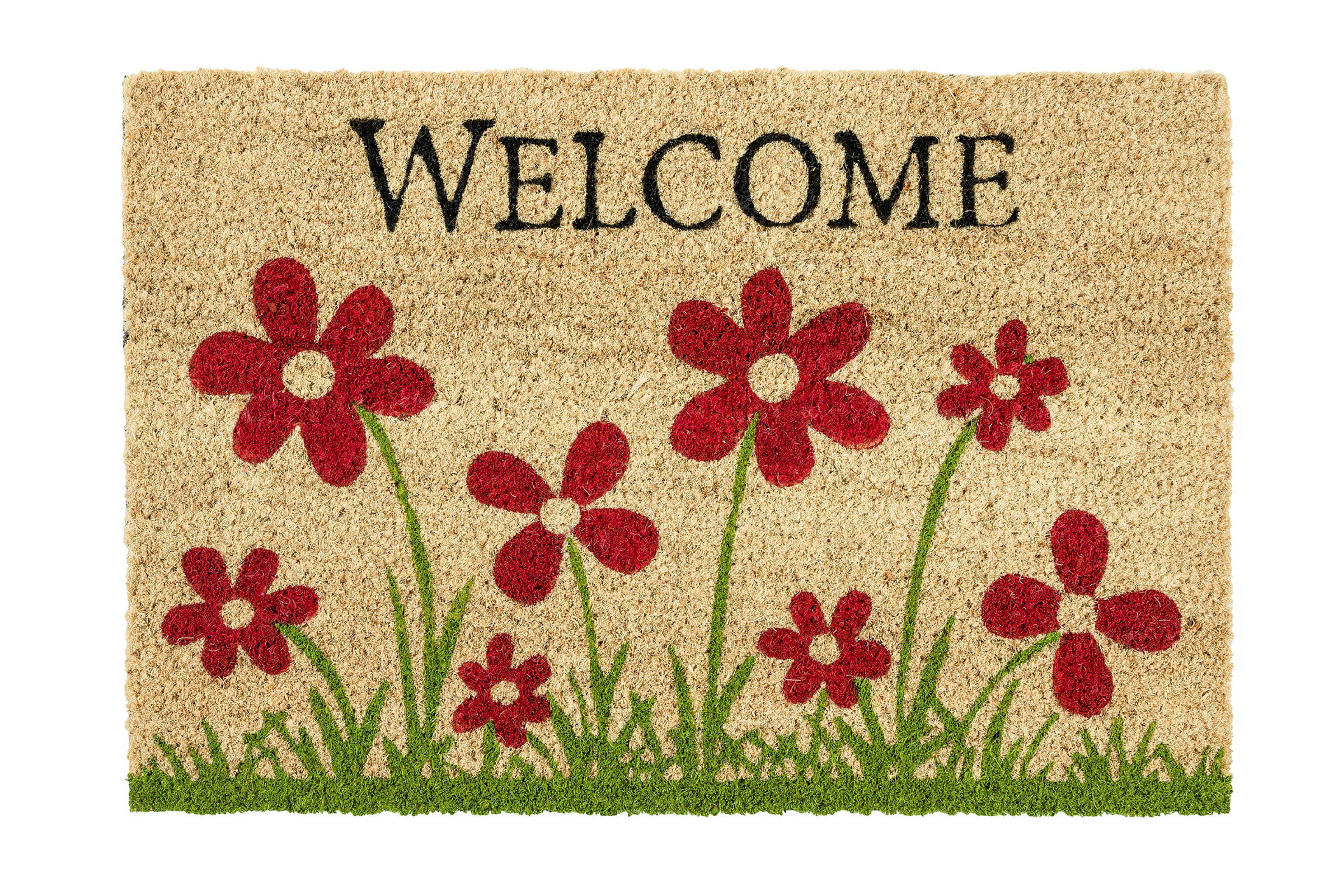 Coco Style ca. 40x60cm D.14 Blumenwiese natur